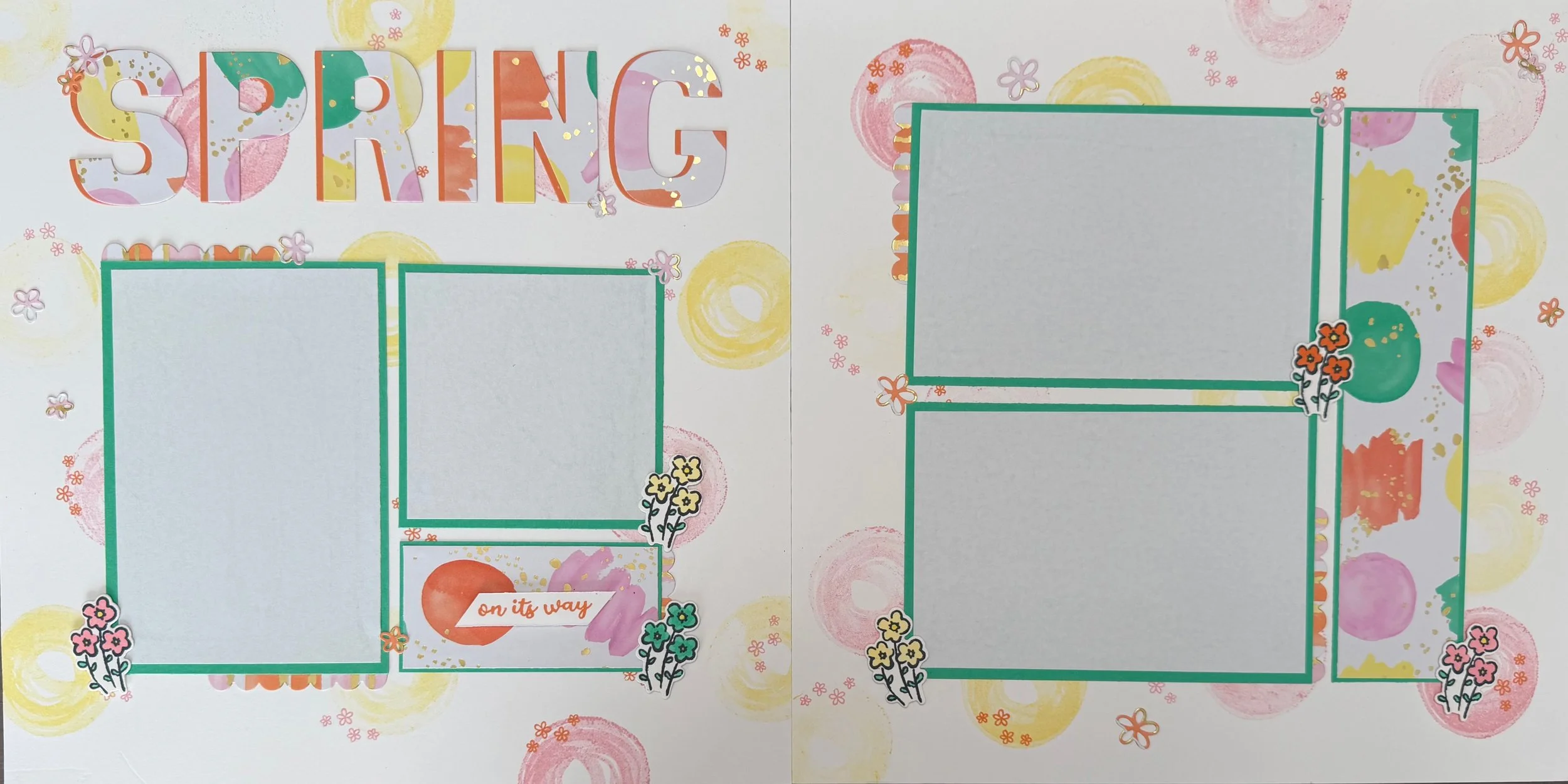 Party Dies for large alphabet die cuts for banners Stampin' Up