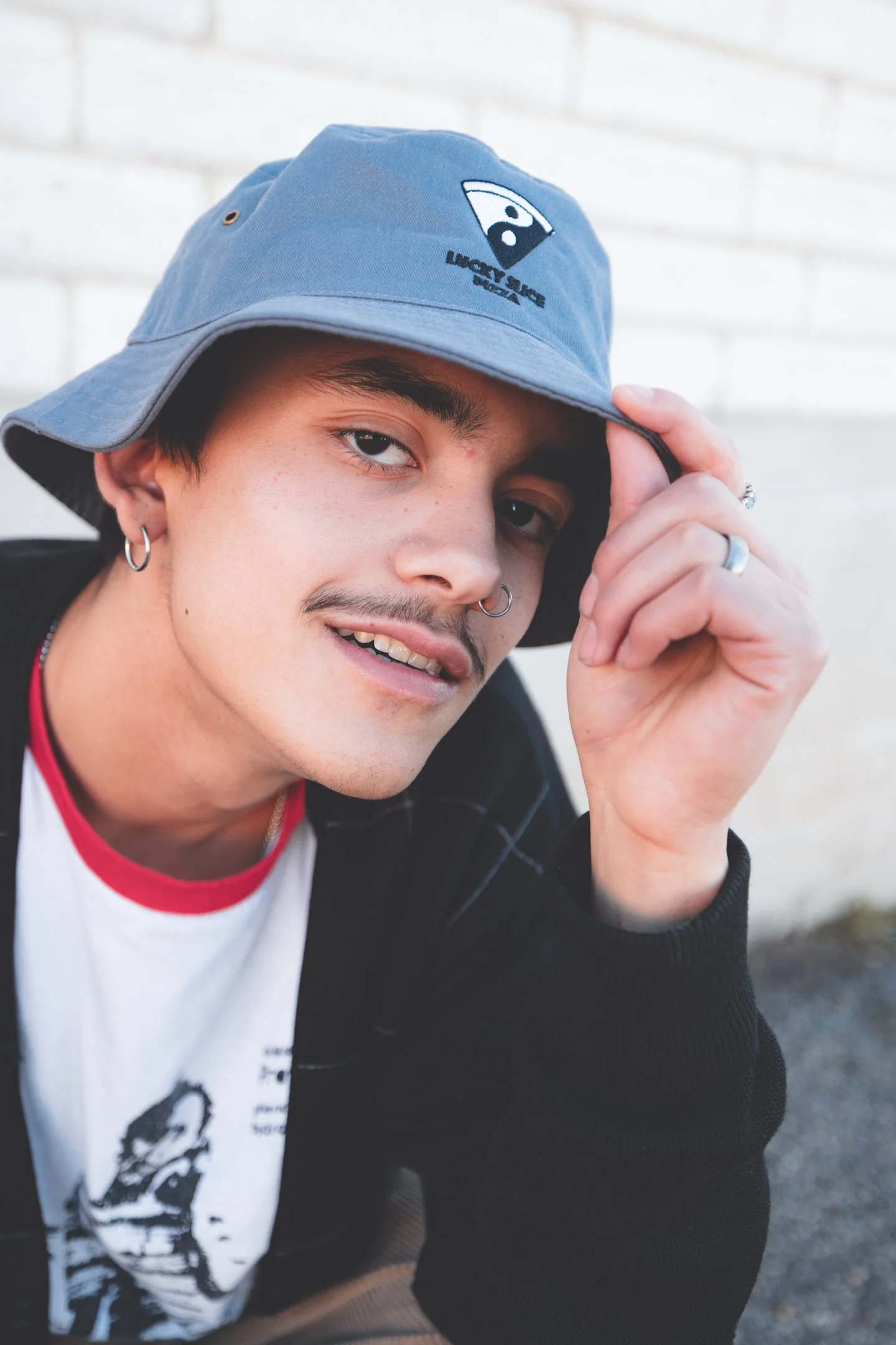 Blueberry Bucket Hat — Lucky Slice 