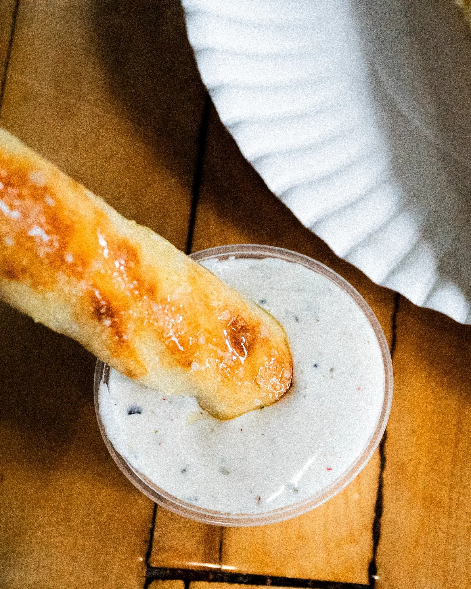 Our ranch is not made by hidden valley robots, but by humans with SOULS. 

For those of you that know us, you know that our menu is made fresh, and delivered to stores daily. Our Ranch is no exception. So to celebrate this unsung hero...

EVERY LSP A