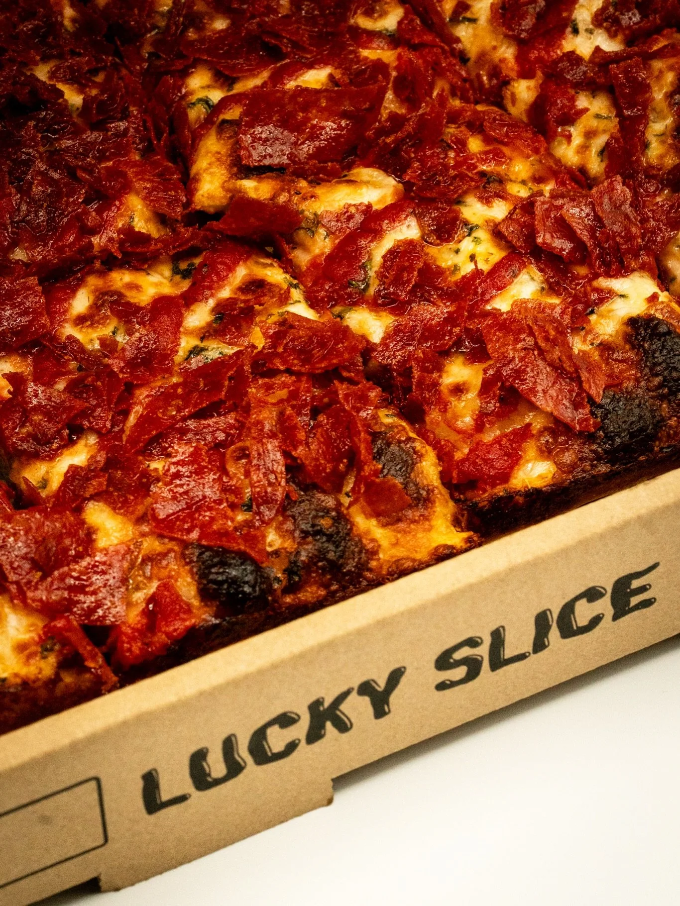 Ever been called shallow? We have. And to that we say&hellip; how about THIS!?

SICILIAN PIES - a thicker, pan-proofed and baked evolution of our New-york style pizza.
 
PLAIN: Crisp airy dough, topped with mozzarella and herbed parmesan then drizzle