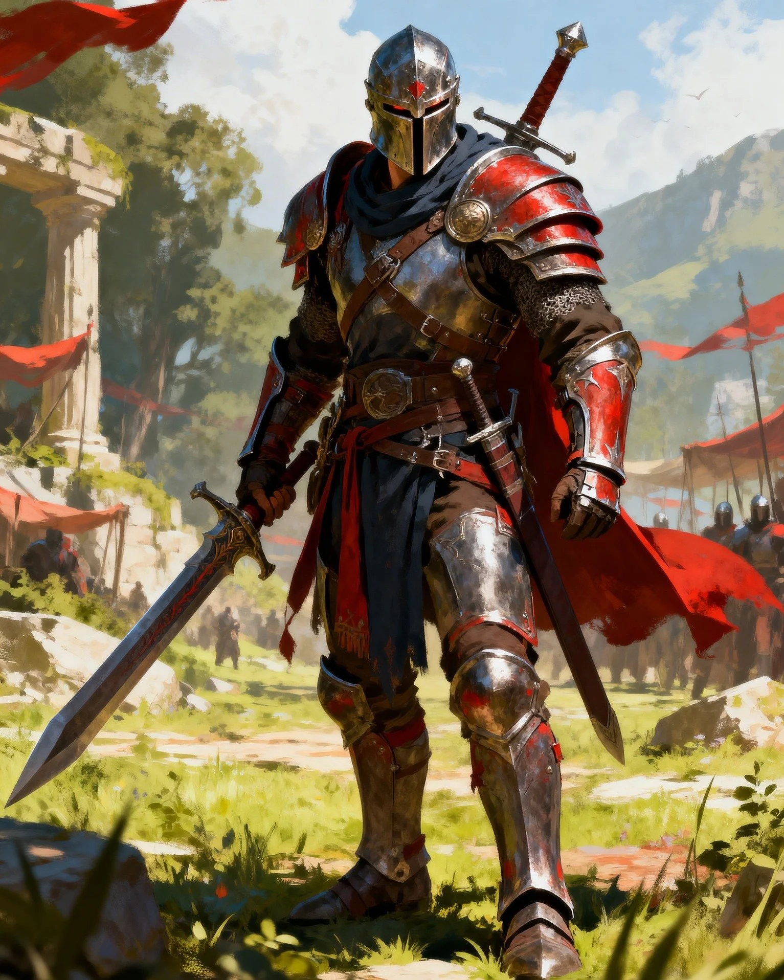 We arrive at the fabled table of Lucky Slice in the land of Flavorfall, a place where heroes gather, stories are shared, and our quest begins.

Our saga begins with five characters:

THE FIGHTER: Bold, straight forward, no nonsense reliability that&r