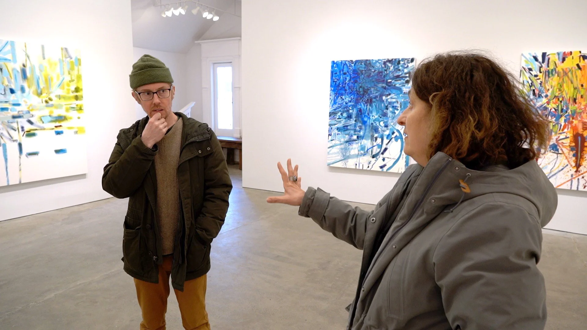 Gorky’s Granddaughter at “Here, Elsewhere”, Private Public Gallery