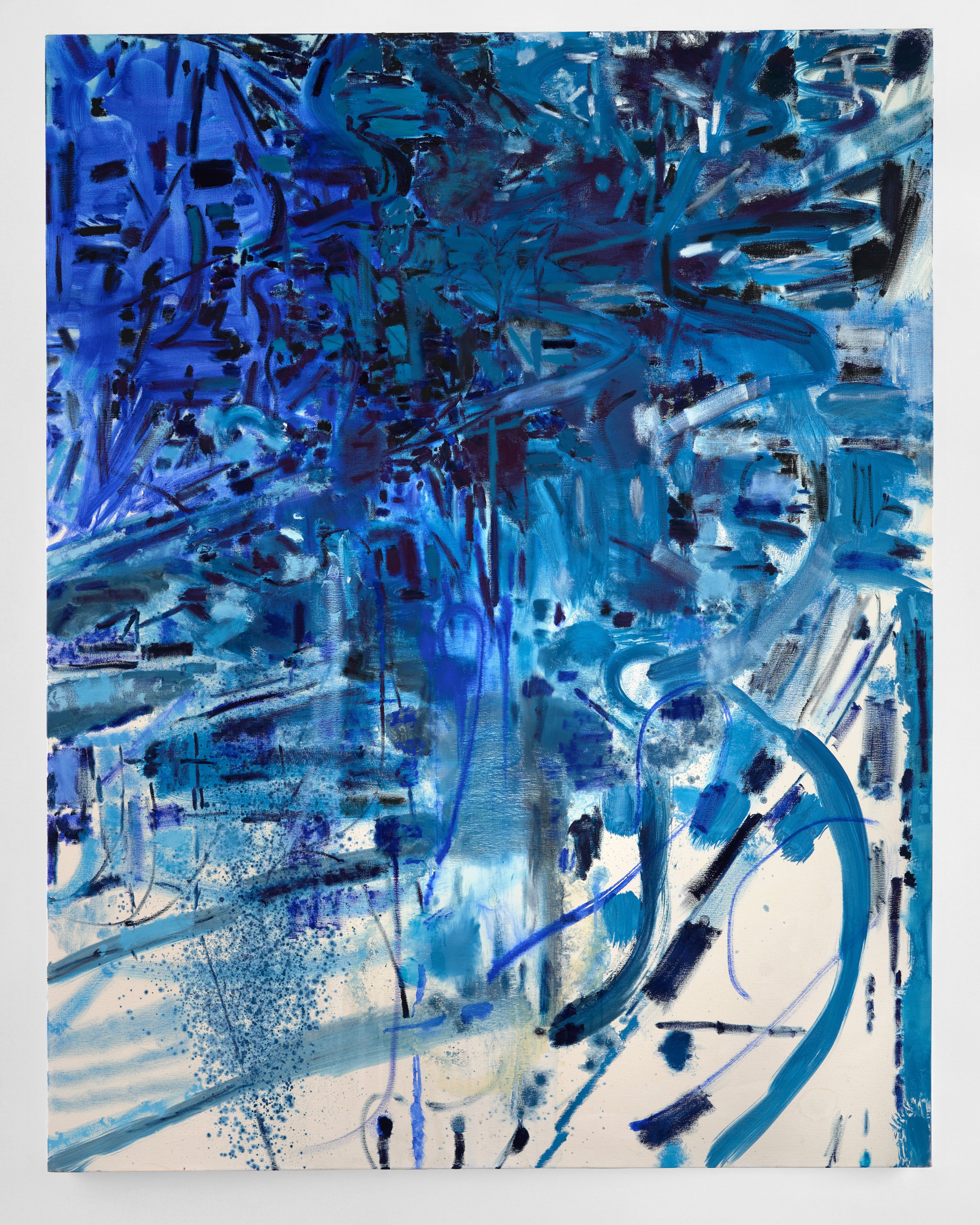 SASH, 2025, oil on canvas, 68 x 53 inches