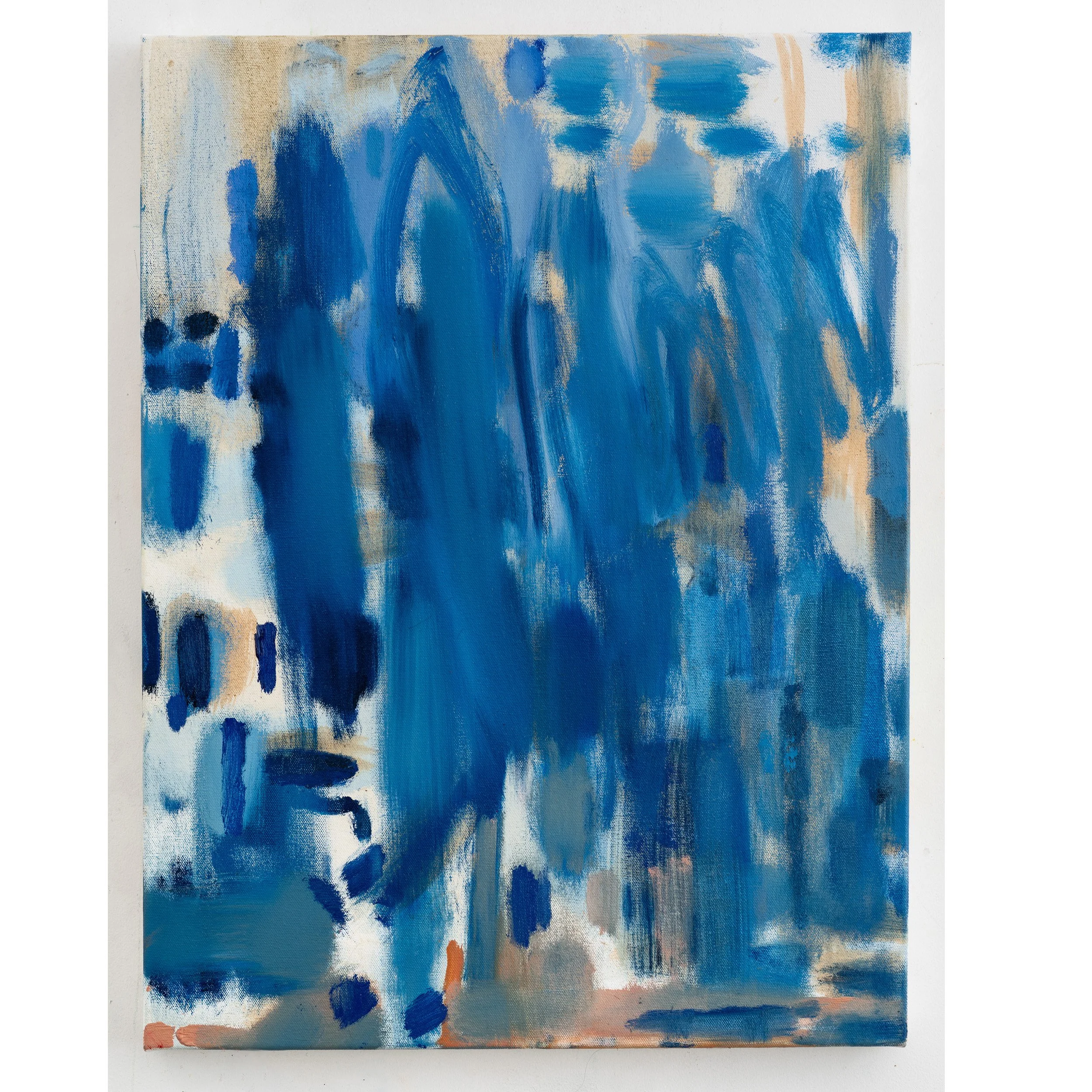 INTERLOPE, 2026, oil on canvas, 25 x 25 inches