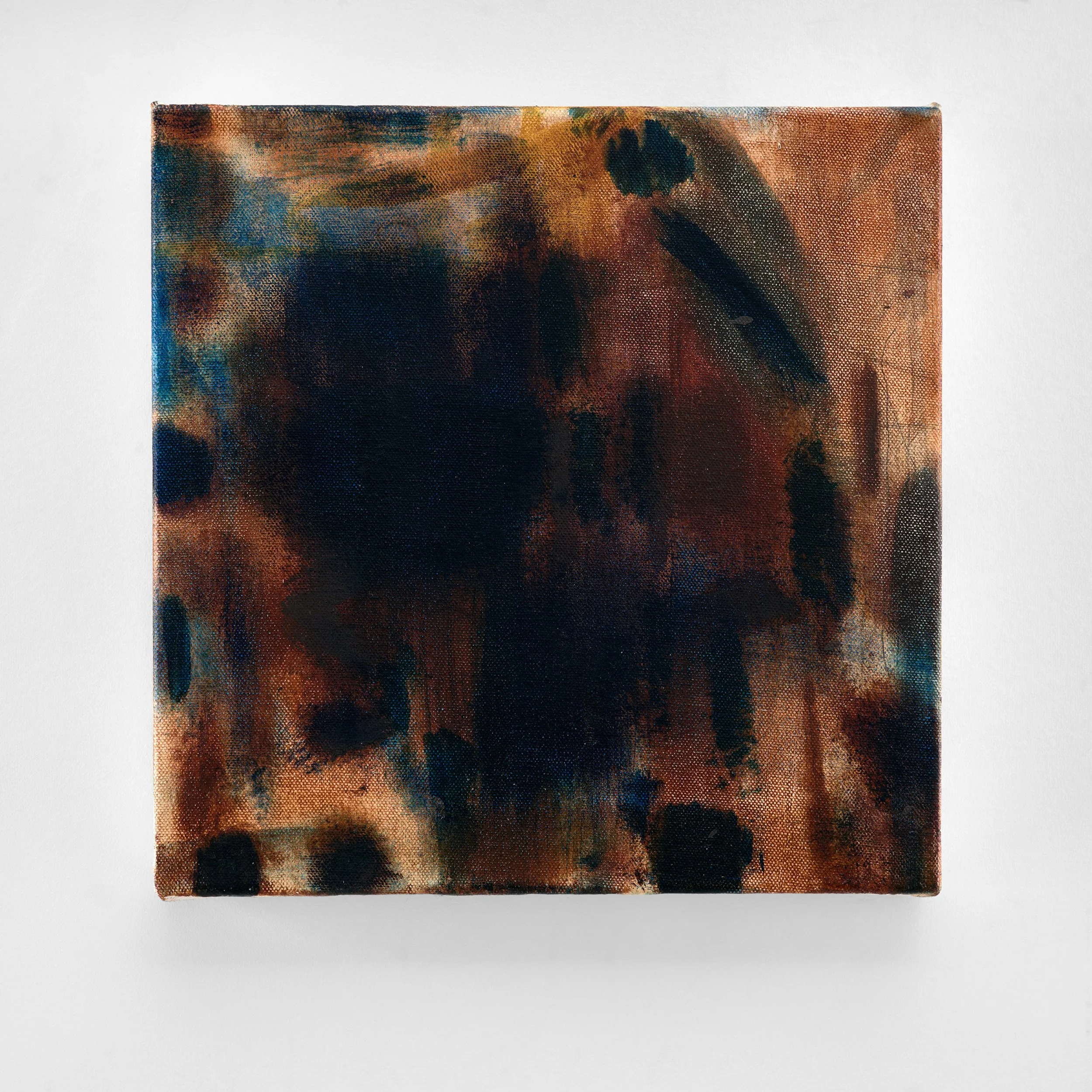 SPECTACLE, 2025, oil on canvas, 12 x 12 inches