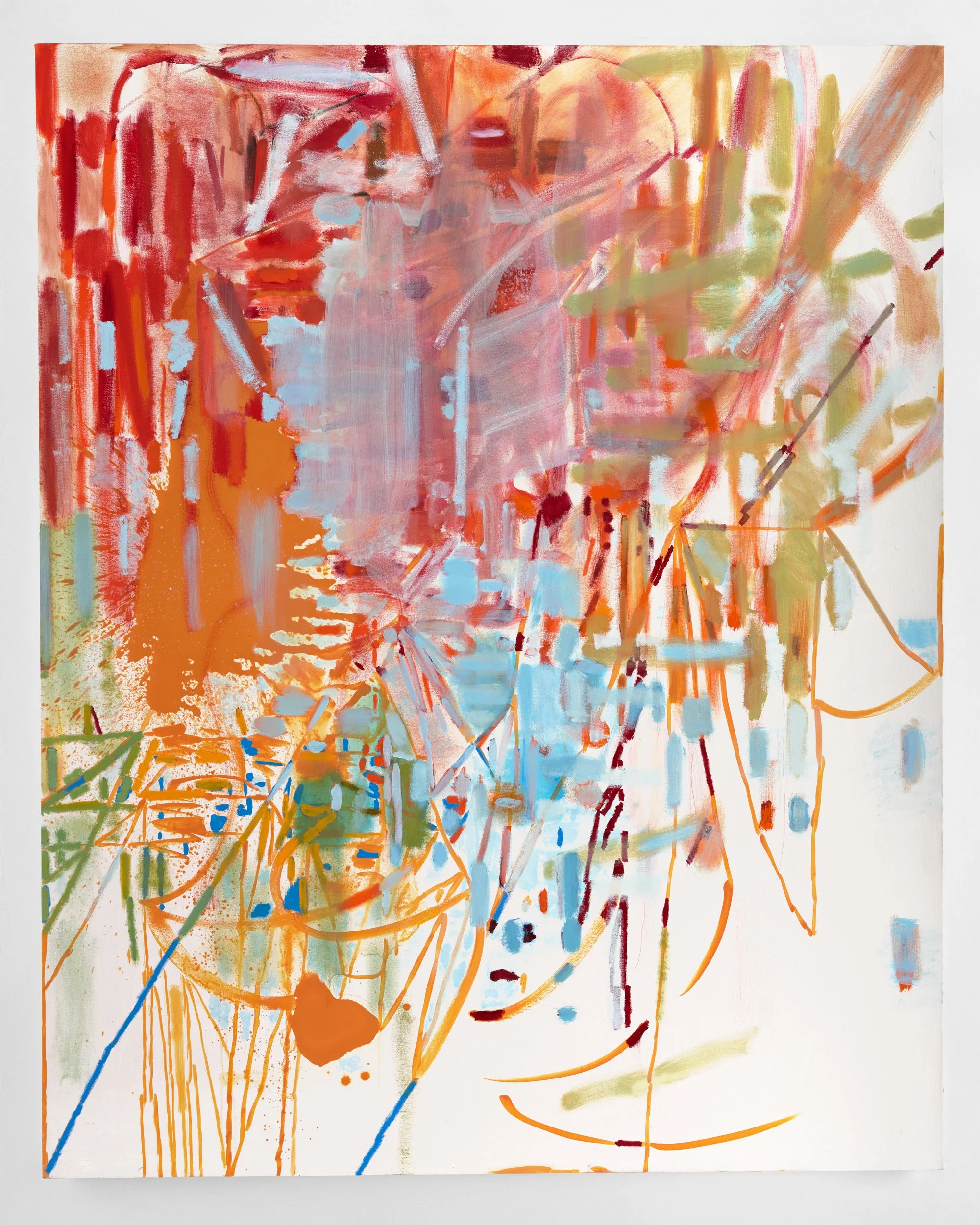 PARK, 2025, oil on canvas, 75 x 60 inches