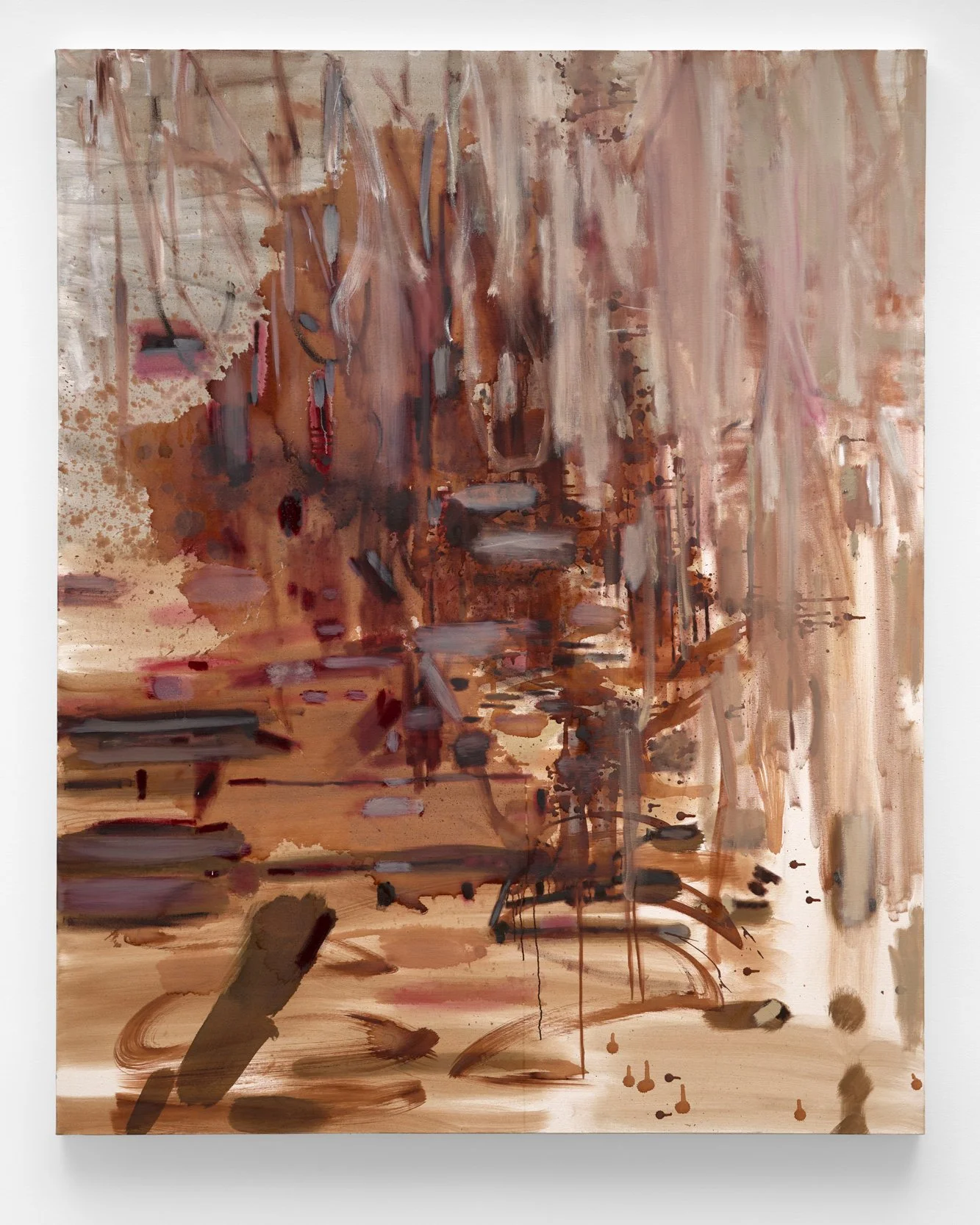 BUSH, 2025, oil on canvas, 75 x 60 inches