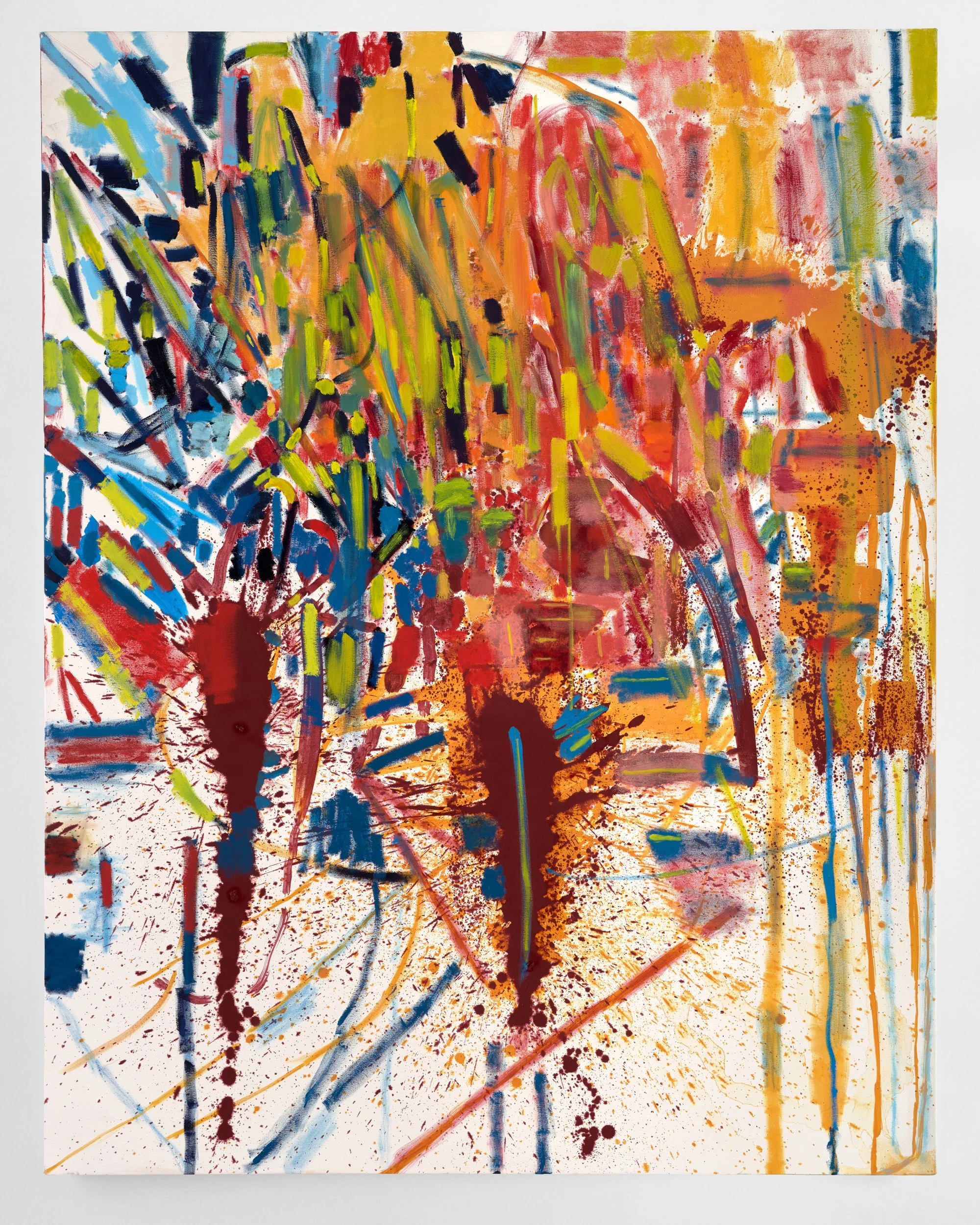 SASH II, 2025, oil on canvas, 68 x 53 inches