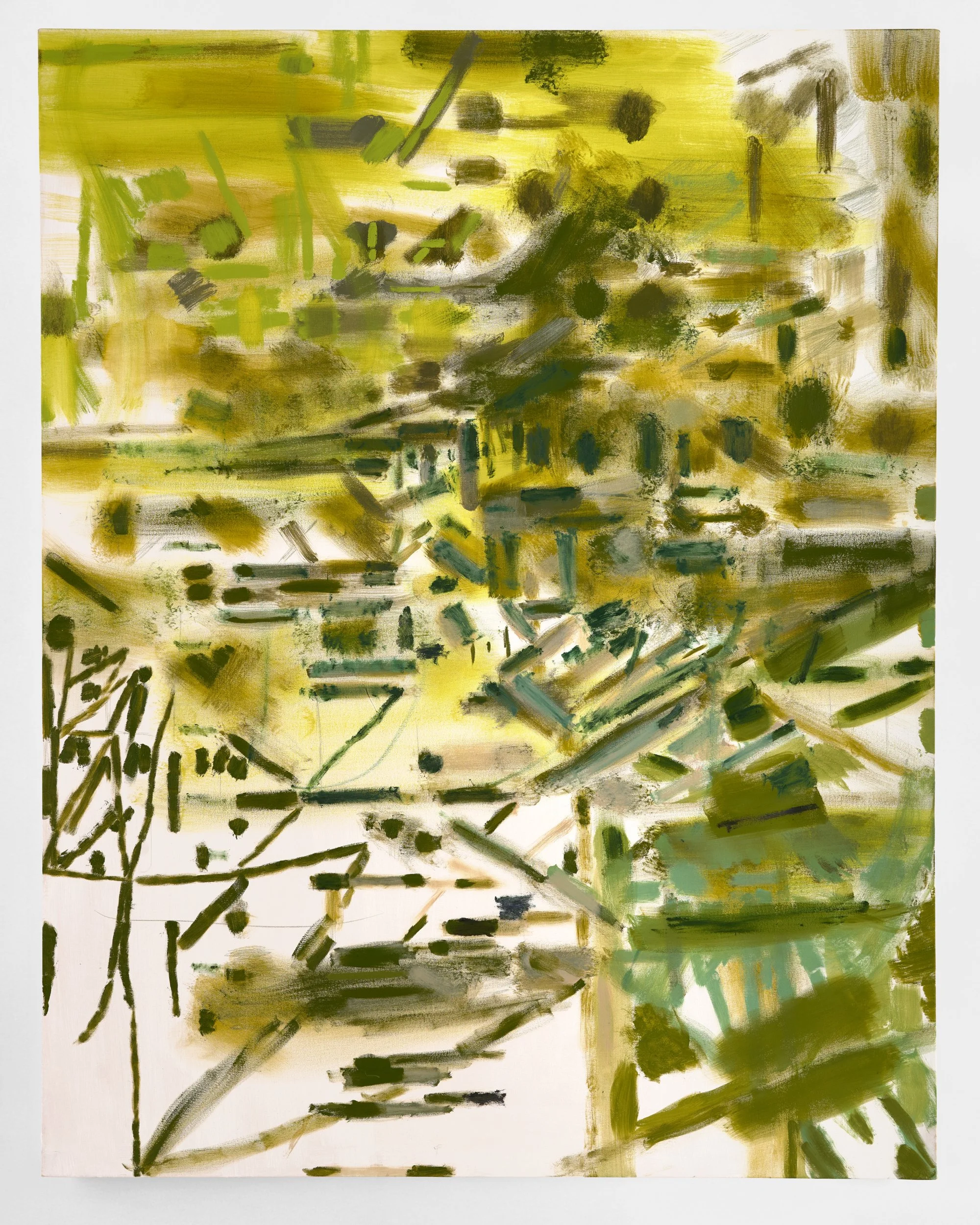 BOSCAGE, 2025, oil on canvas, 68 x 53 inches