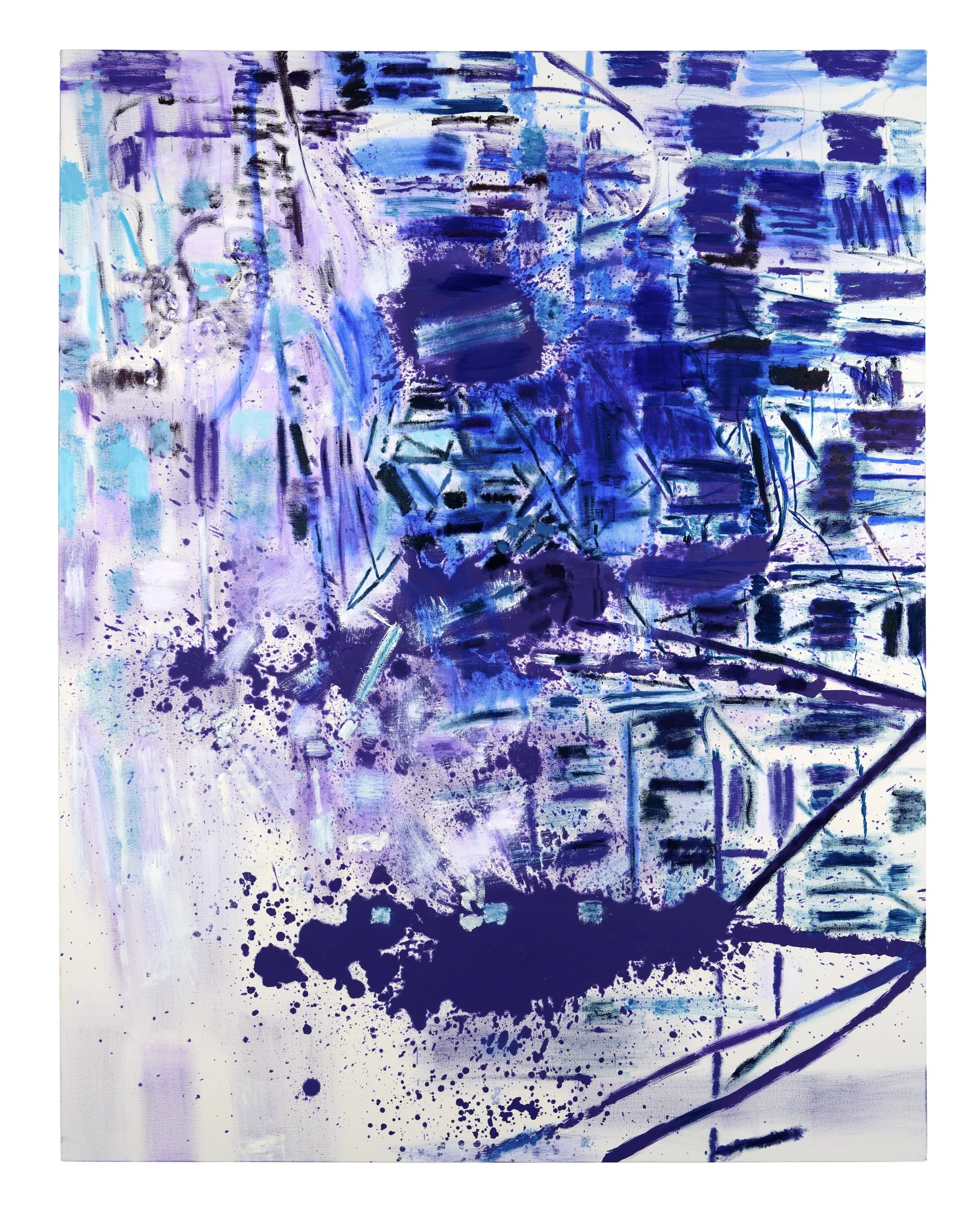 AMBIT, 2025, oil on canvas, 68 x 53 inches