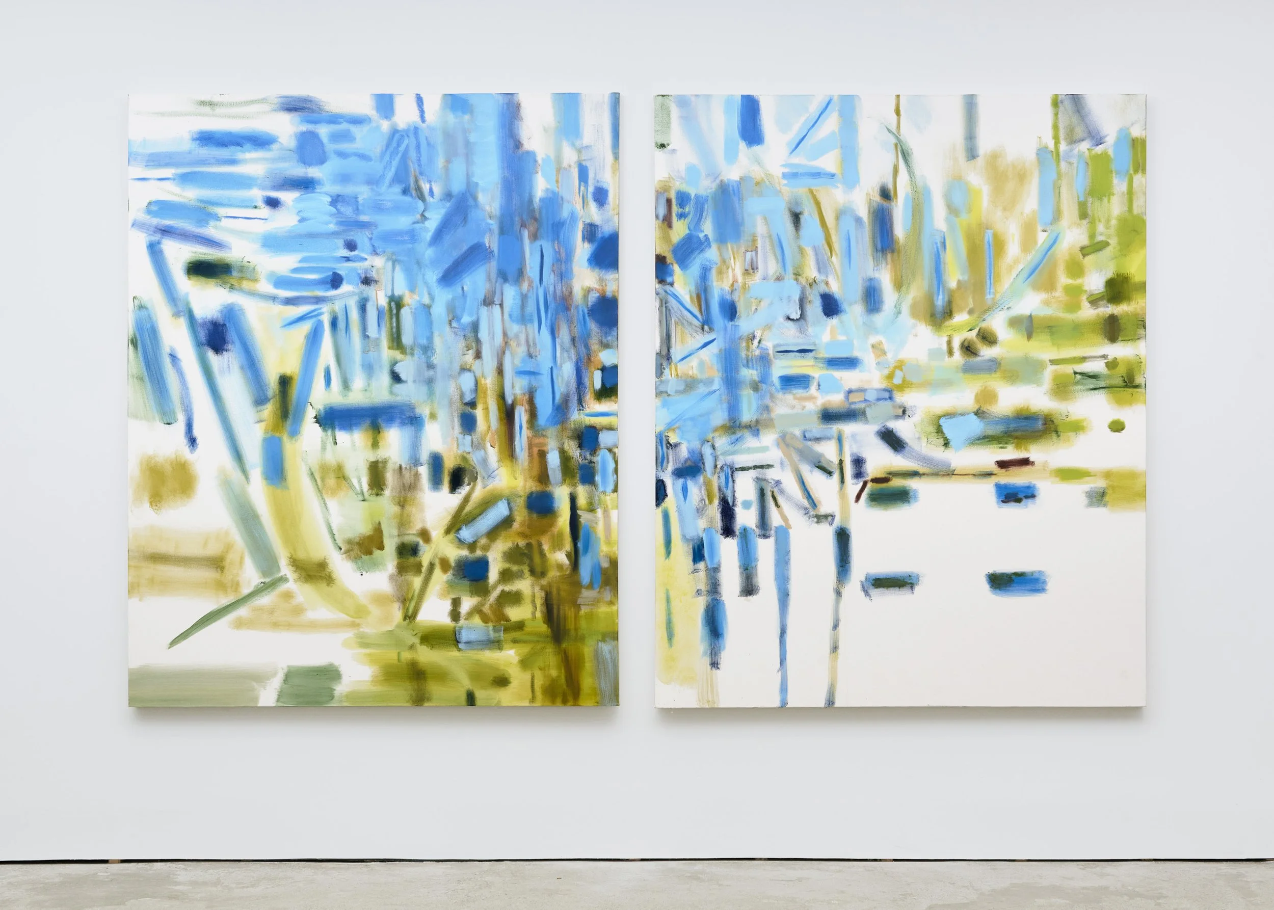 Solo show, "Here, Elsewhere", Private Public Gallery, Hudson, NY, November 29, 2025 - January 25, 2026, "Swell", Photo by Luca Pearl Khosrova