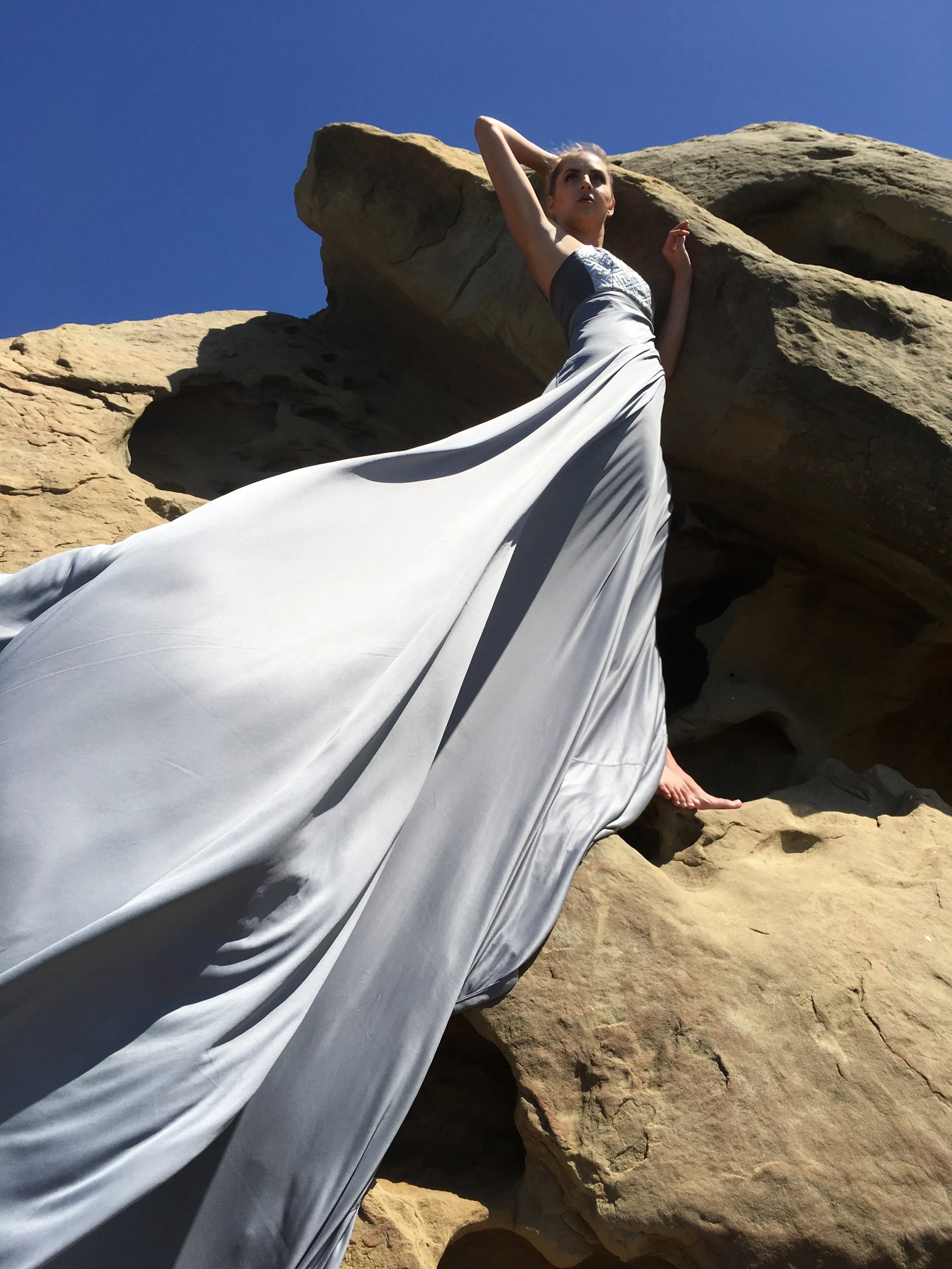 Natural lighting for fashion editorial -Santa Barbara county