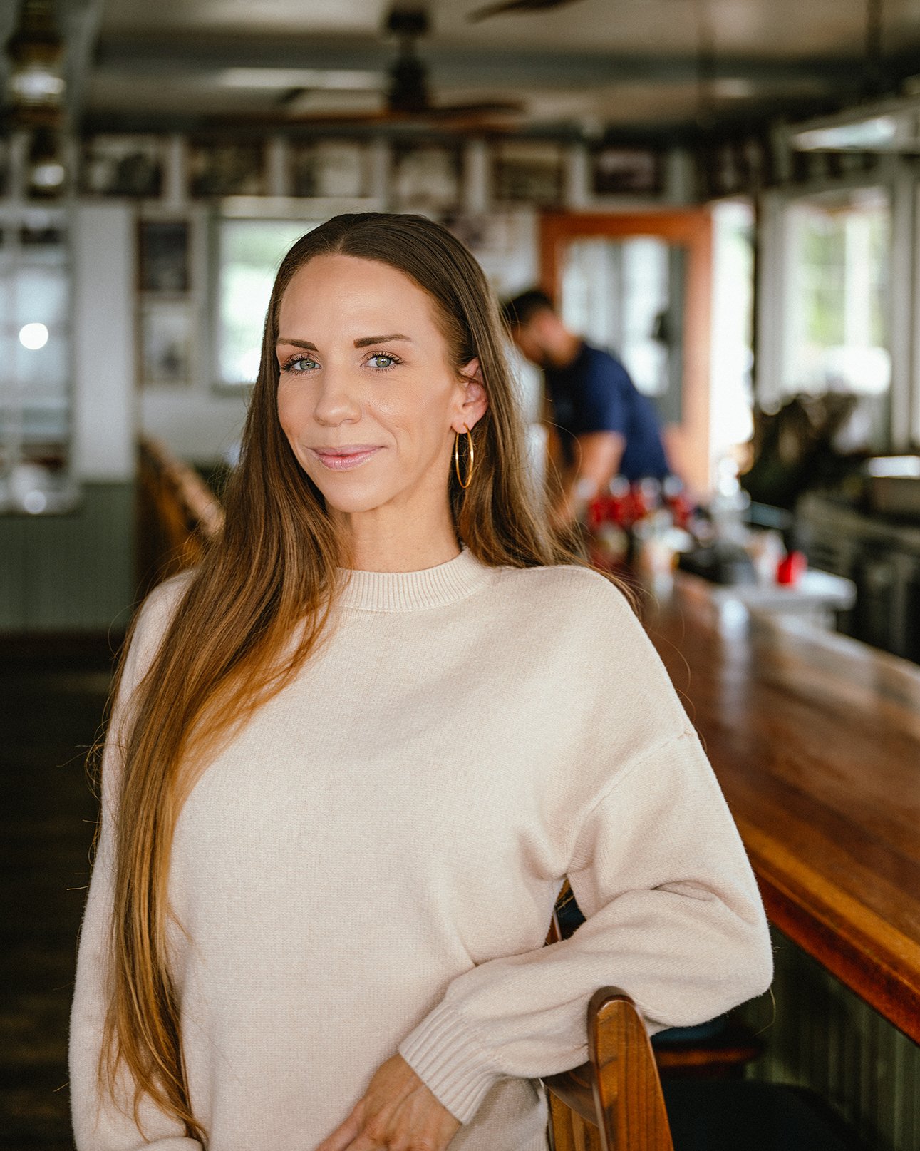 Location setting for professional business portrait