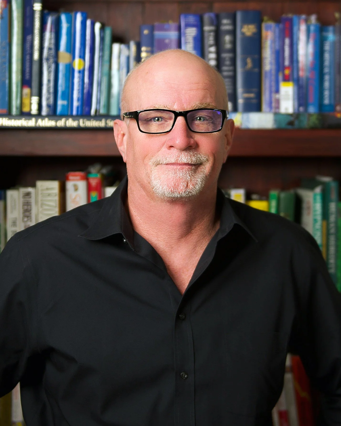 Branding photography headshot for editor