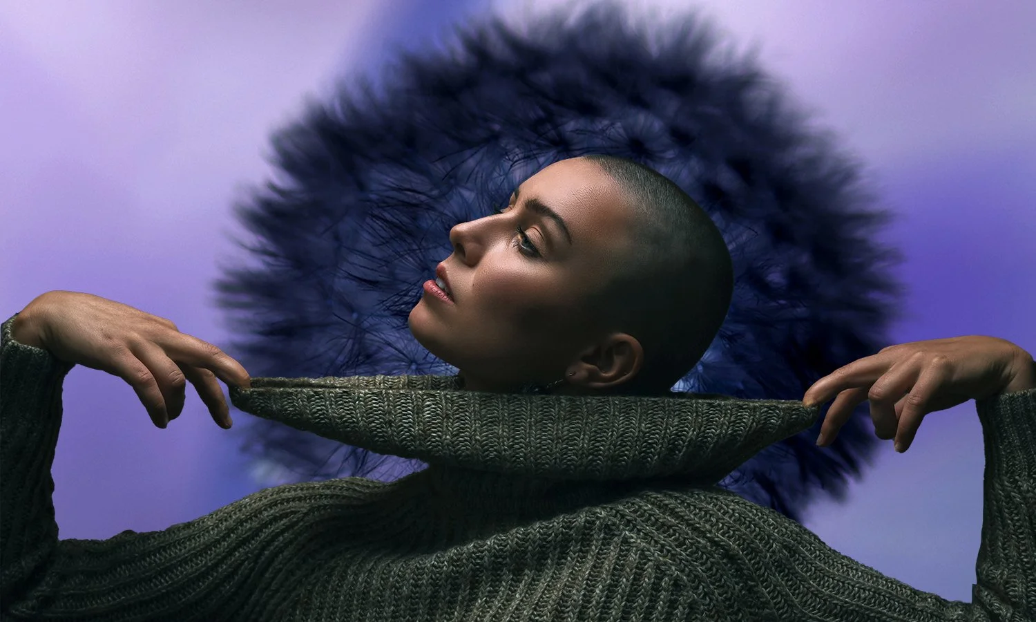 Modern dancer portrait session