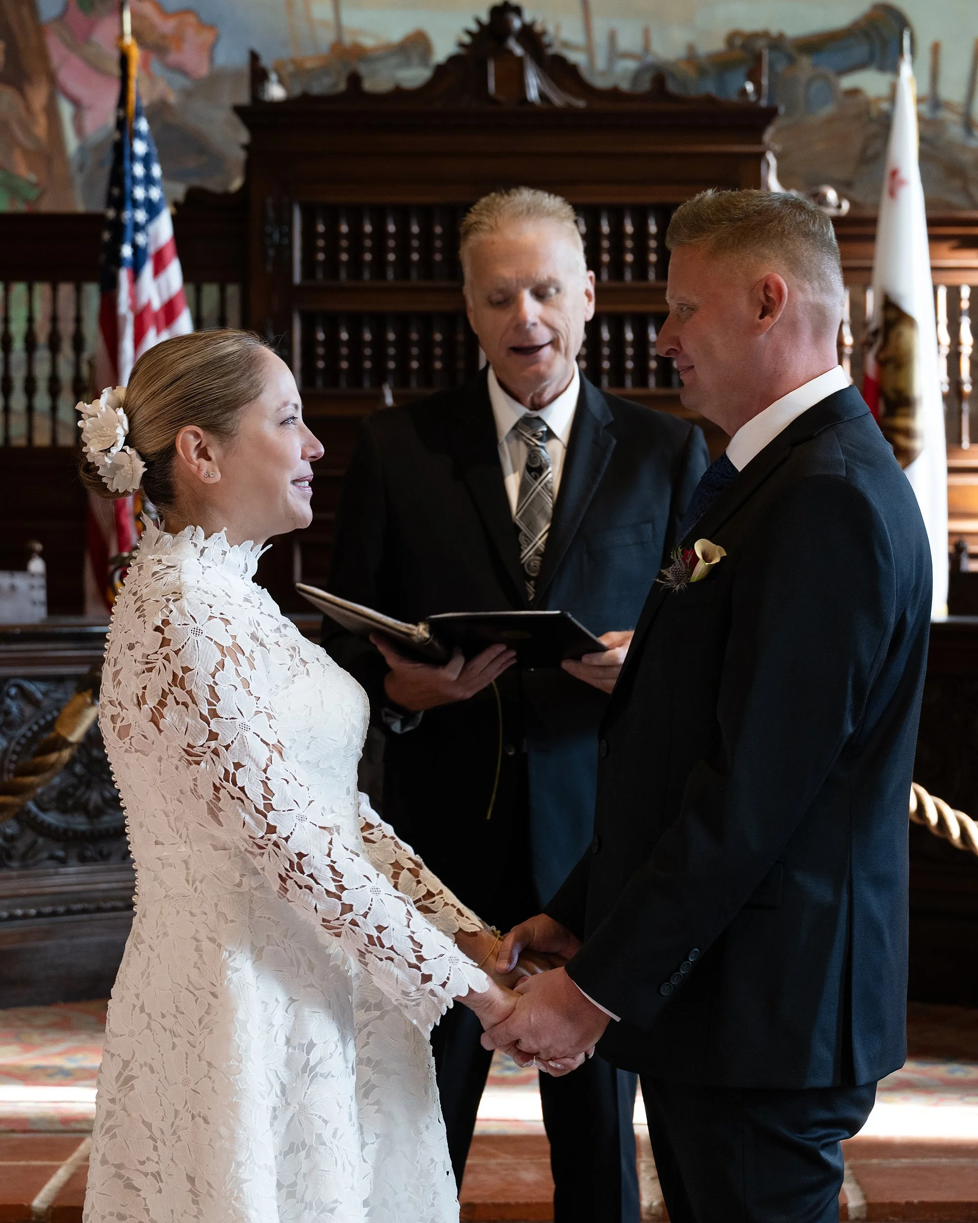 Best friends getting married in Santa Barbara