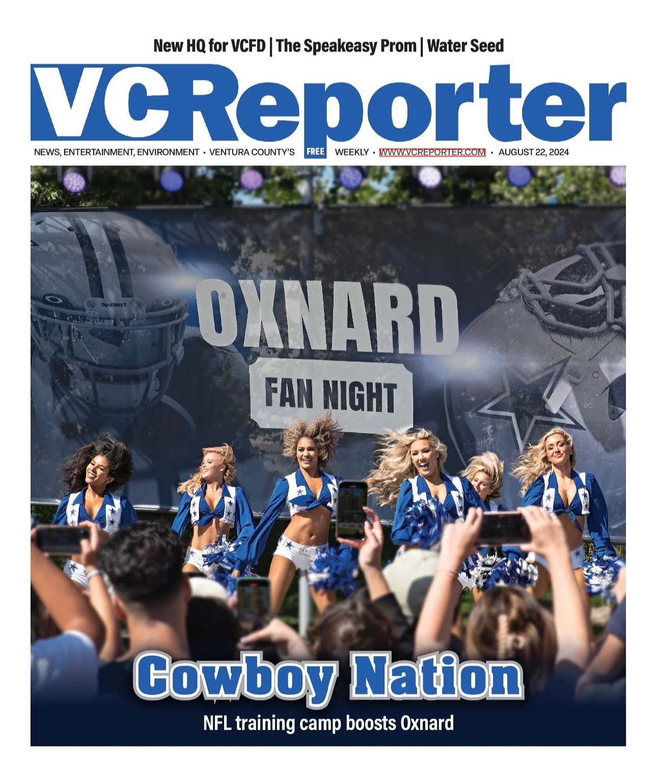 cover image for VC Reporter of Dallas Cowboy Cheerleaders
