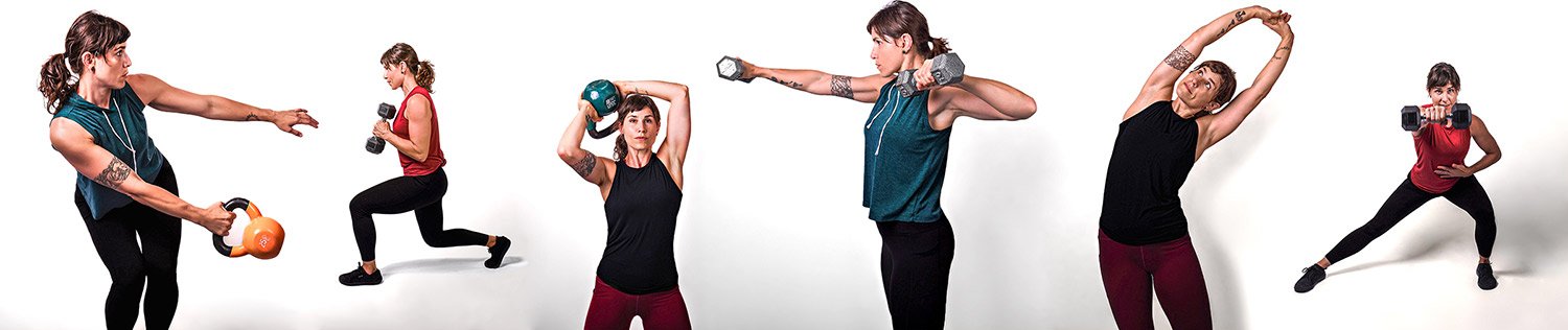 Female wellness coach lifestyle branding photo in studio