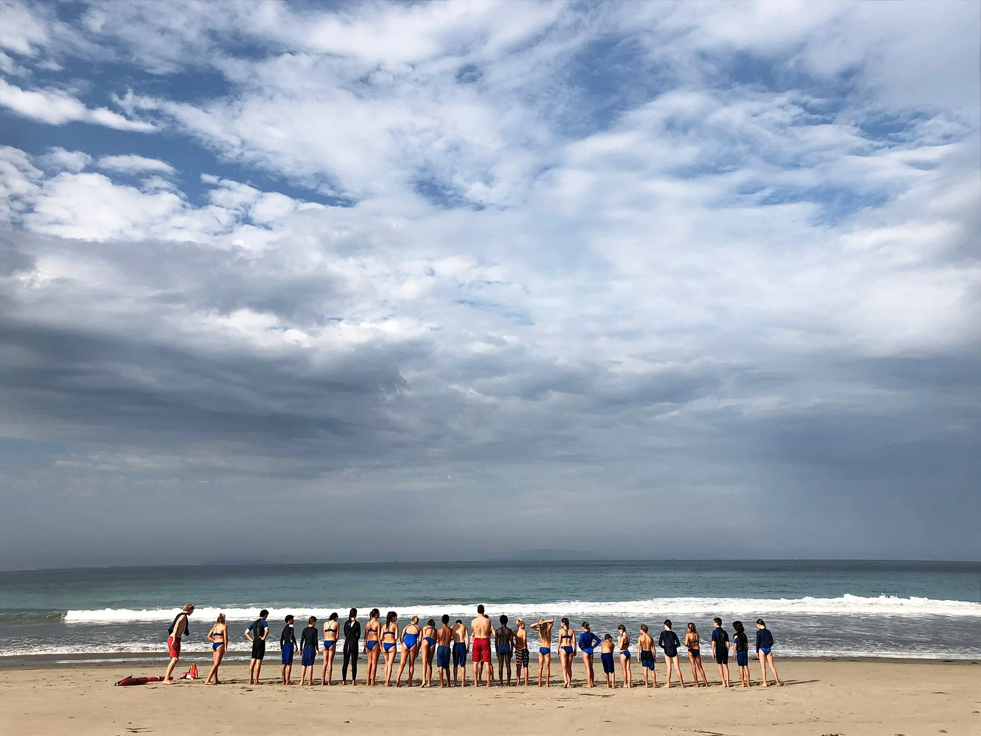 Junior lifeguards in training, Ventura lifestyle shot