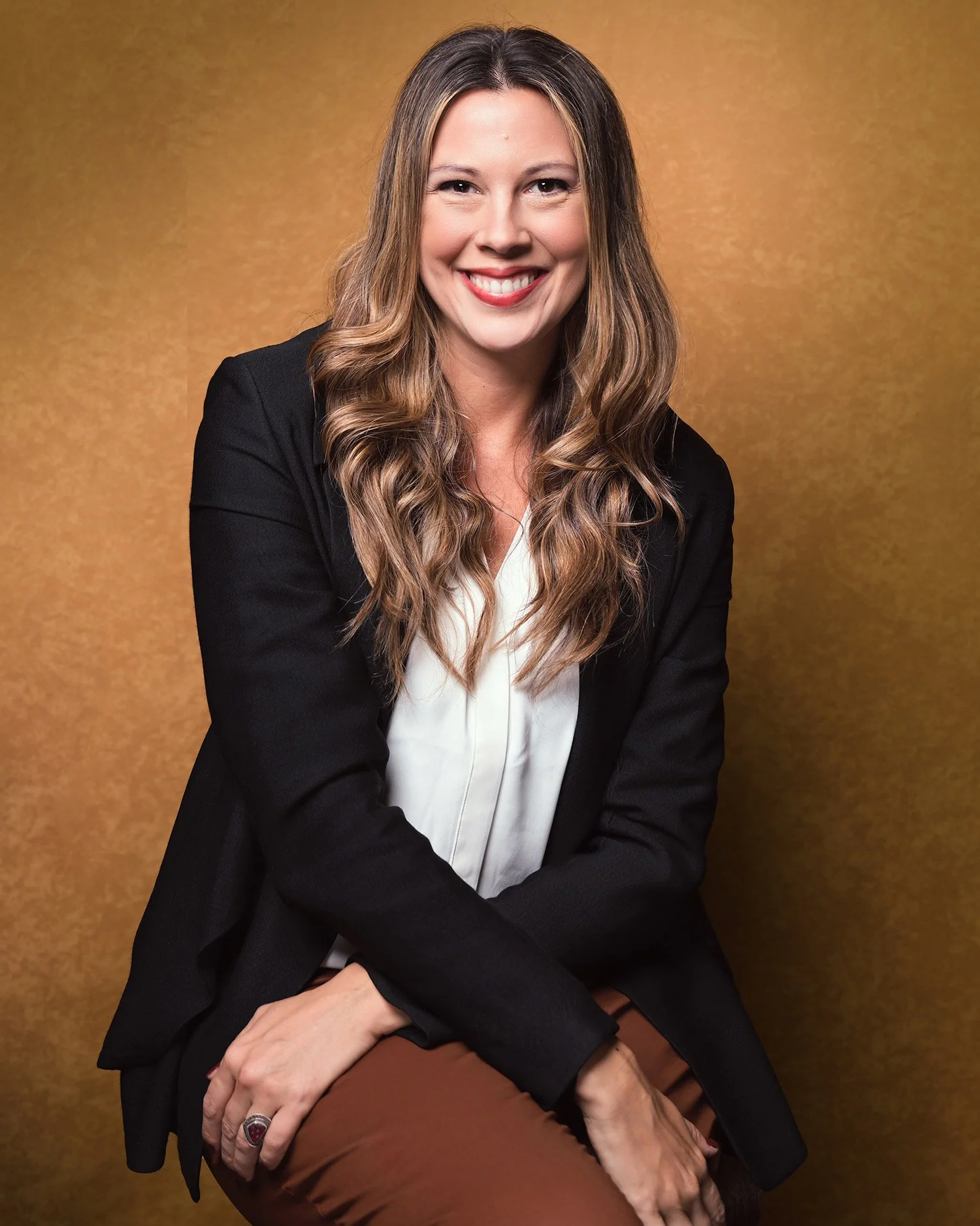 Ventura studio headshot for professional female voice actress.