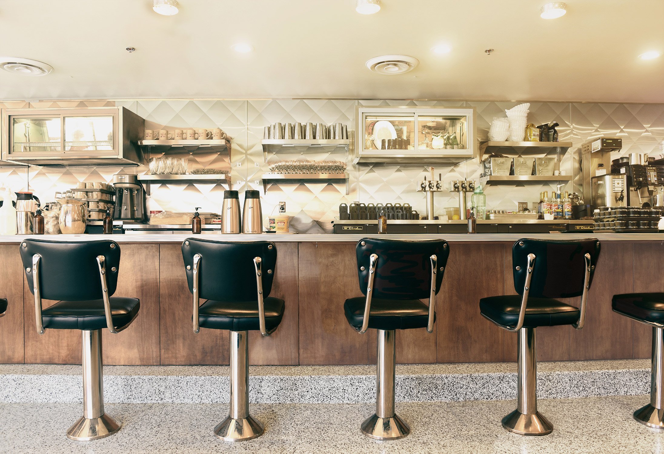 Classic diner style at this modern Santa Barbara restaurant