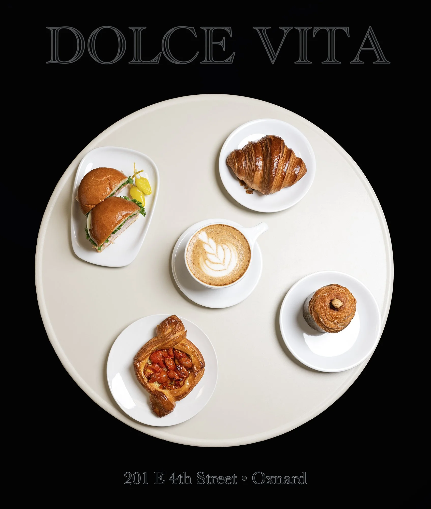 Handmade pastries from Dolce Vita in Oxnard