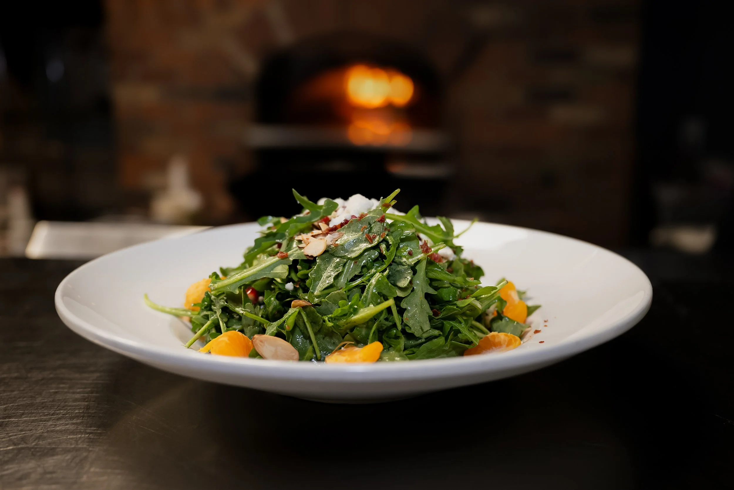 Salad on the line at Pubblicos Italian Eatery of Scottsdale.
