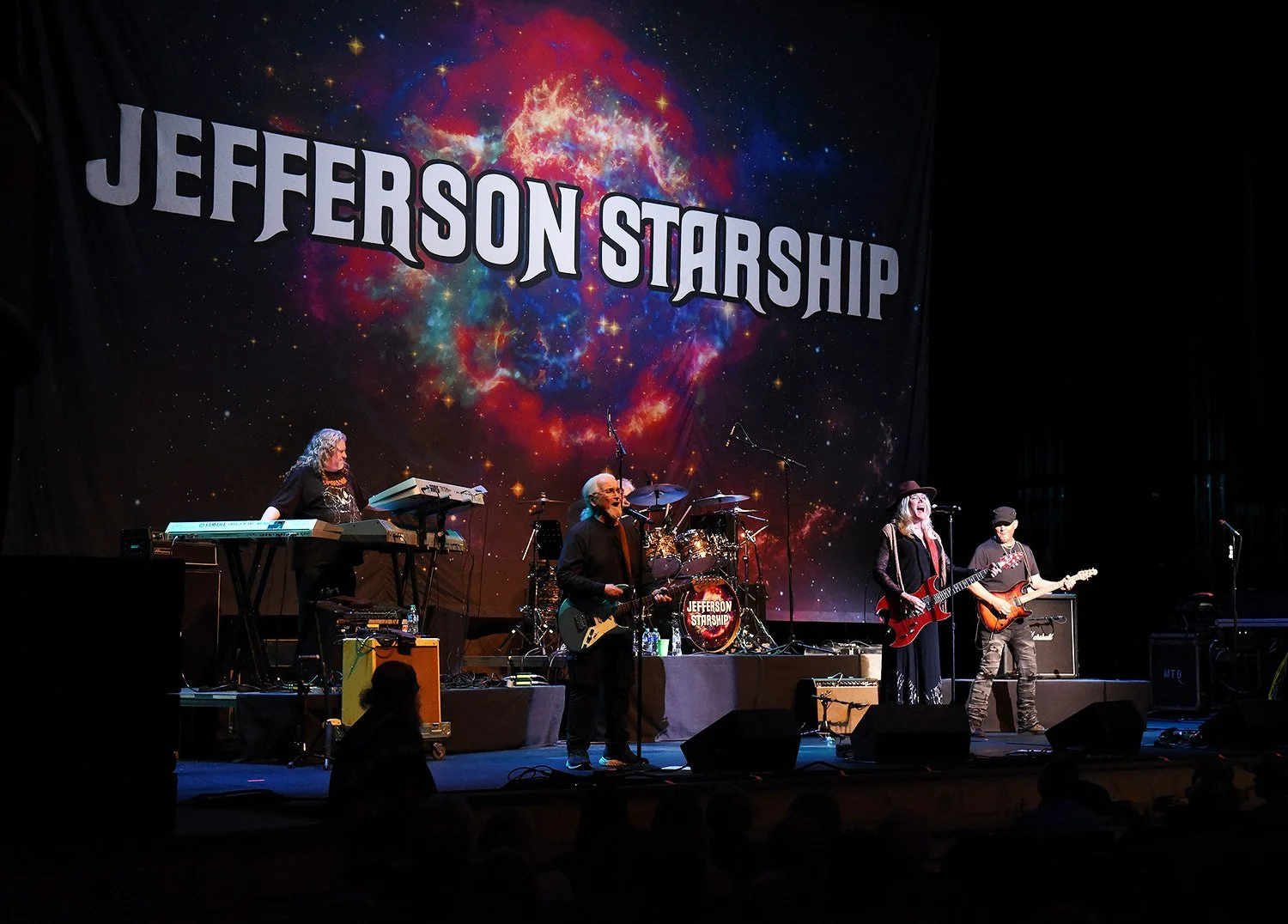 Promotional image for Jefferson Starship playing at the Granada