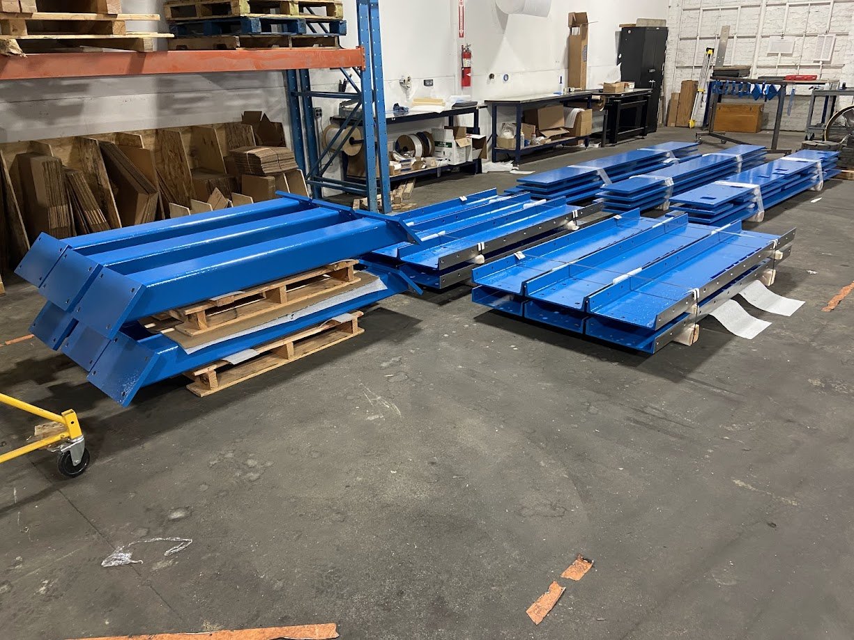 Strongback Steel Fabrication for NASA Flight Loads Laboratory