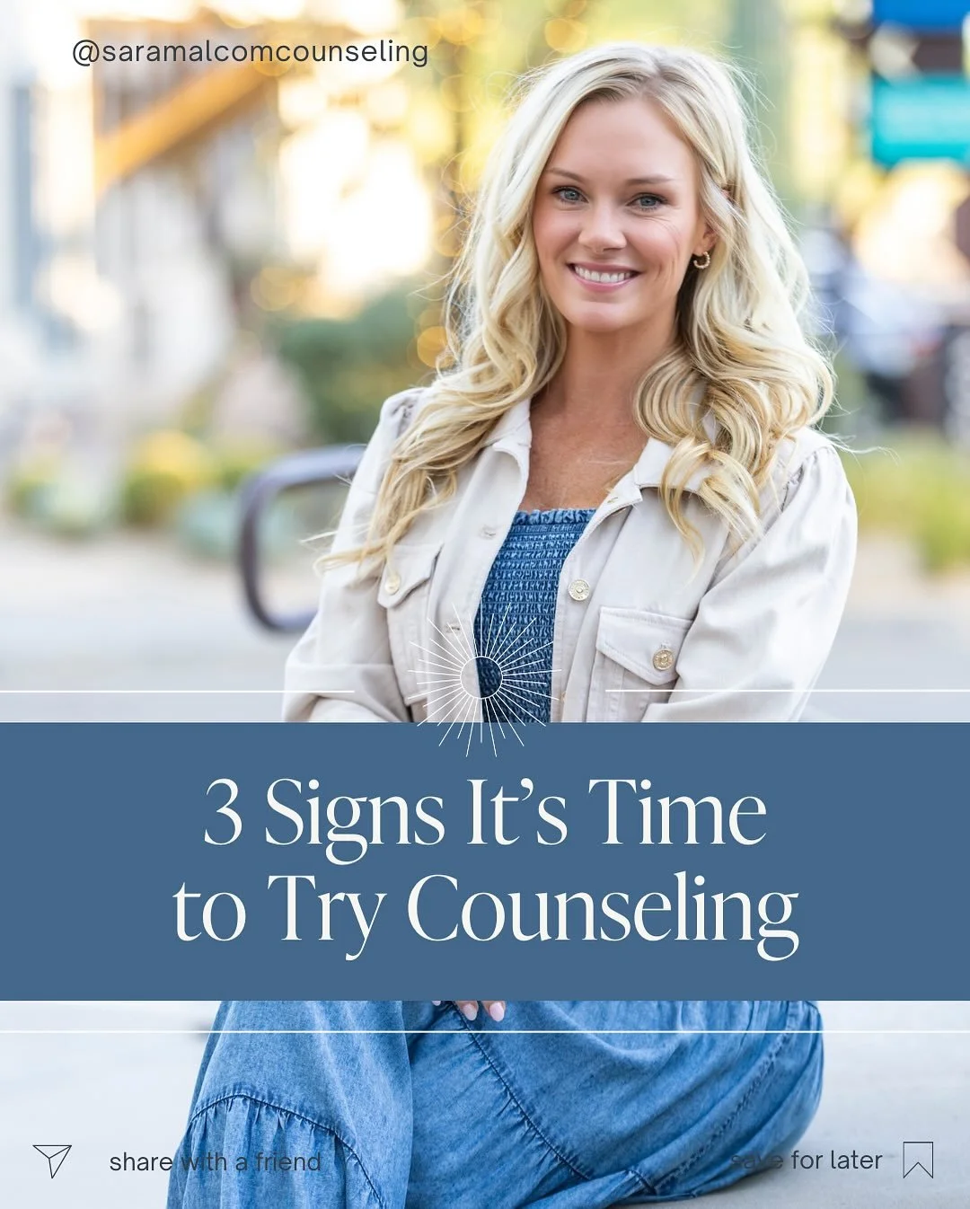 Struggling with constant worry, challenging relationships, or unhealthy habits? Therapy can help you navigate through it and find new ways to heal and grow. 💛

#progressoverperfection #christiantherapists #arizonatherapists #arizonatherapist #iowath
