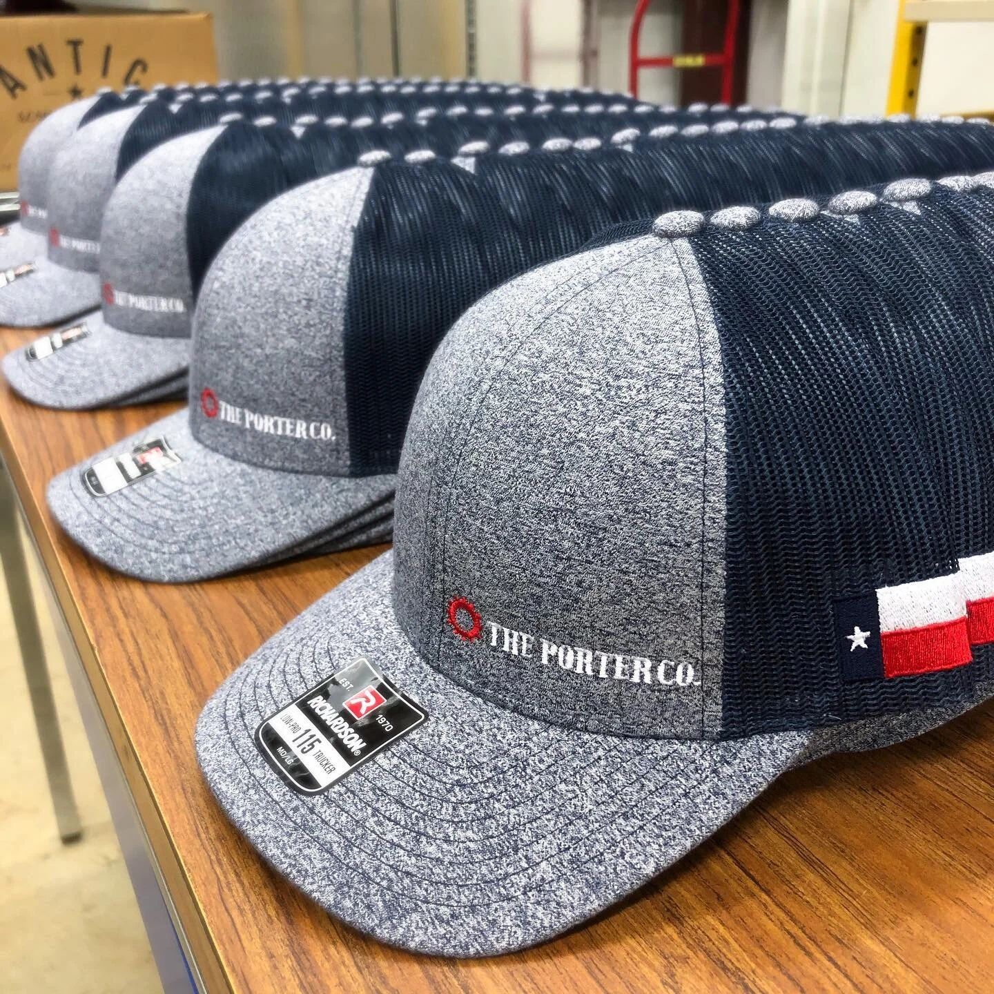 New hats looking clean 😎 Get a quote for custom embroidered hats for summer! Link in bio⚡️
