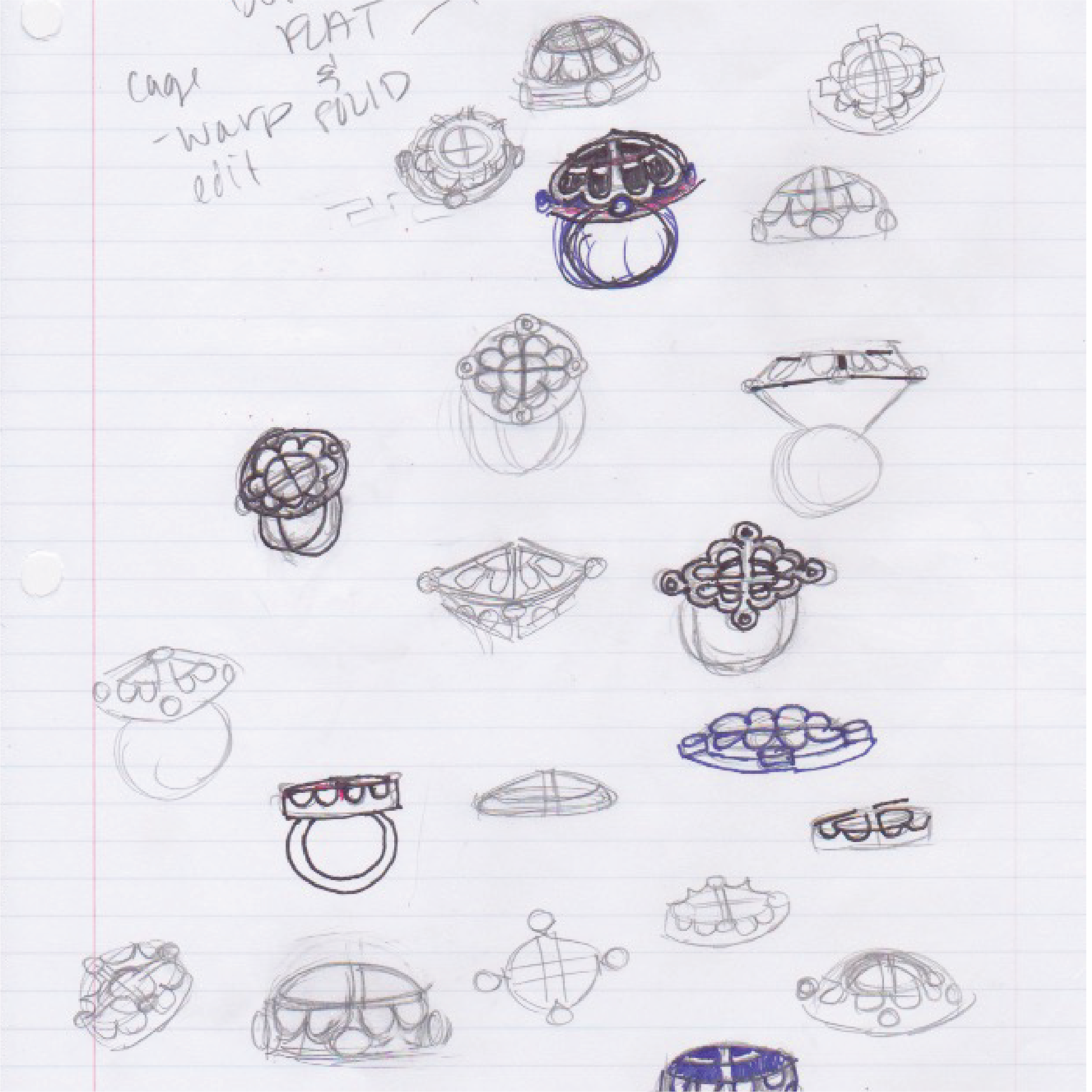 First Sketches