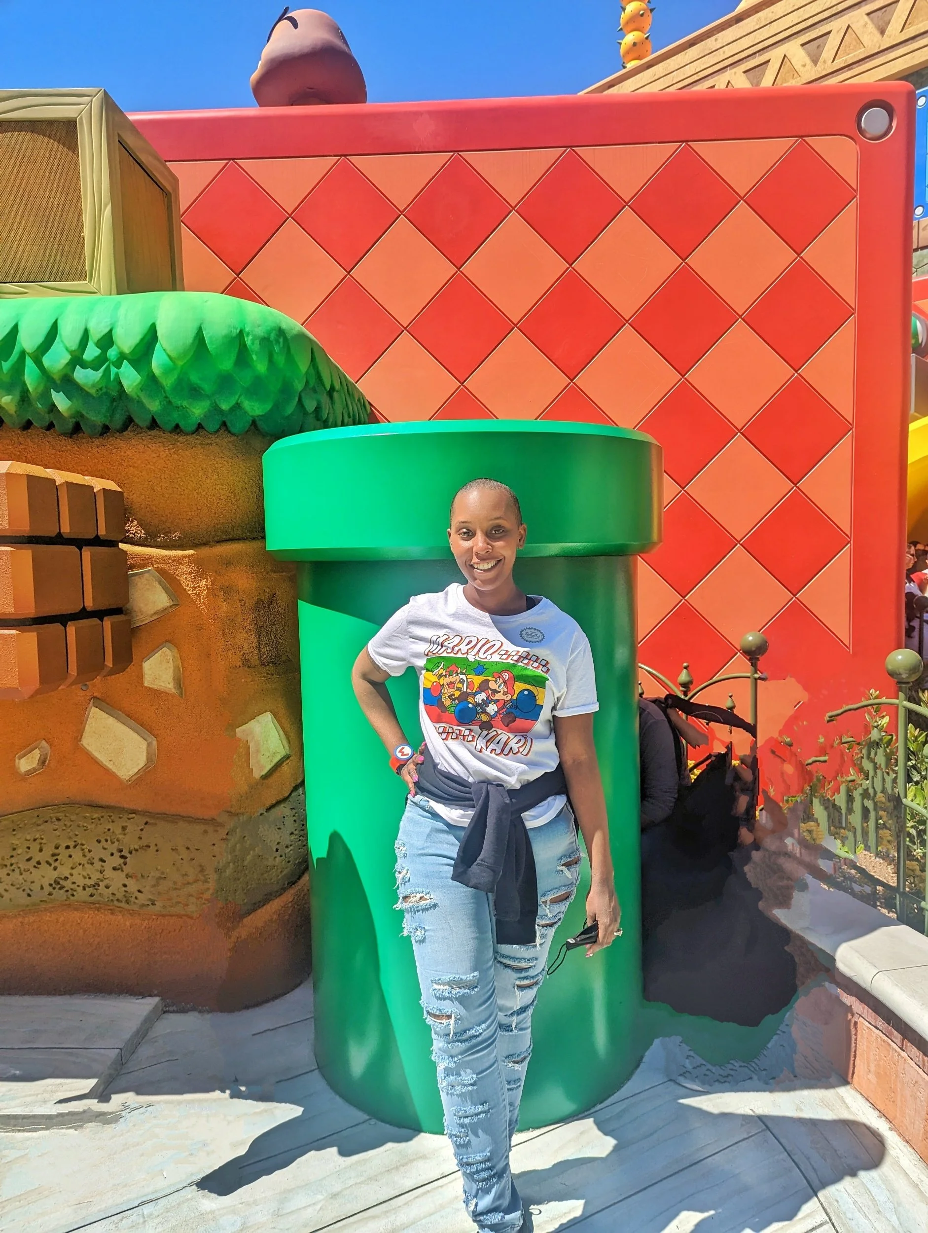 "Head On Over To The Mushroom Kingdom"