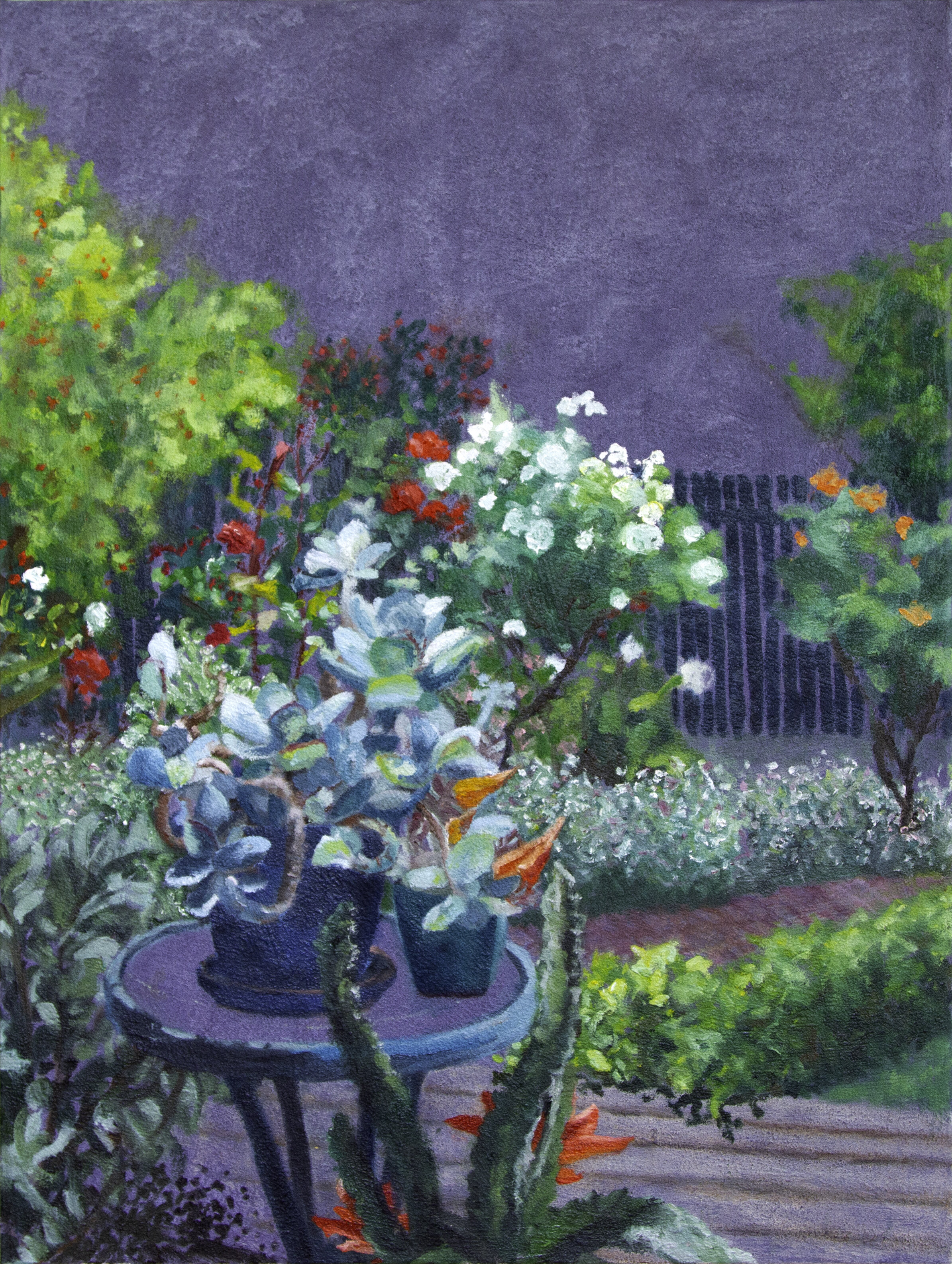 Garden I, oil on canvas, 102 x 76 cm, 2019