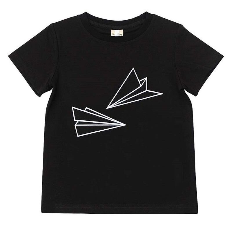 Paper Plane Print T-Shirt — La Petite Chambre BK
