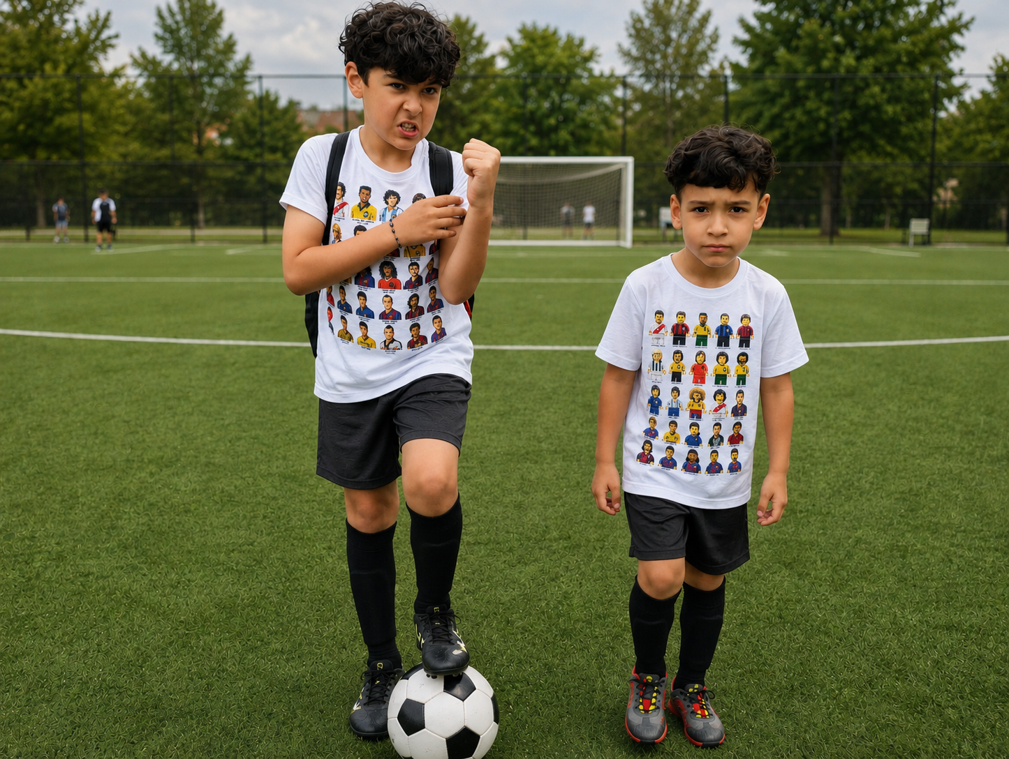 boys playing on the field 