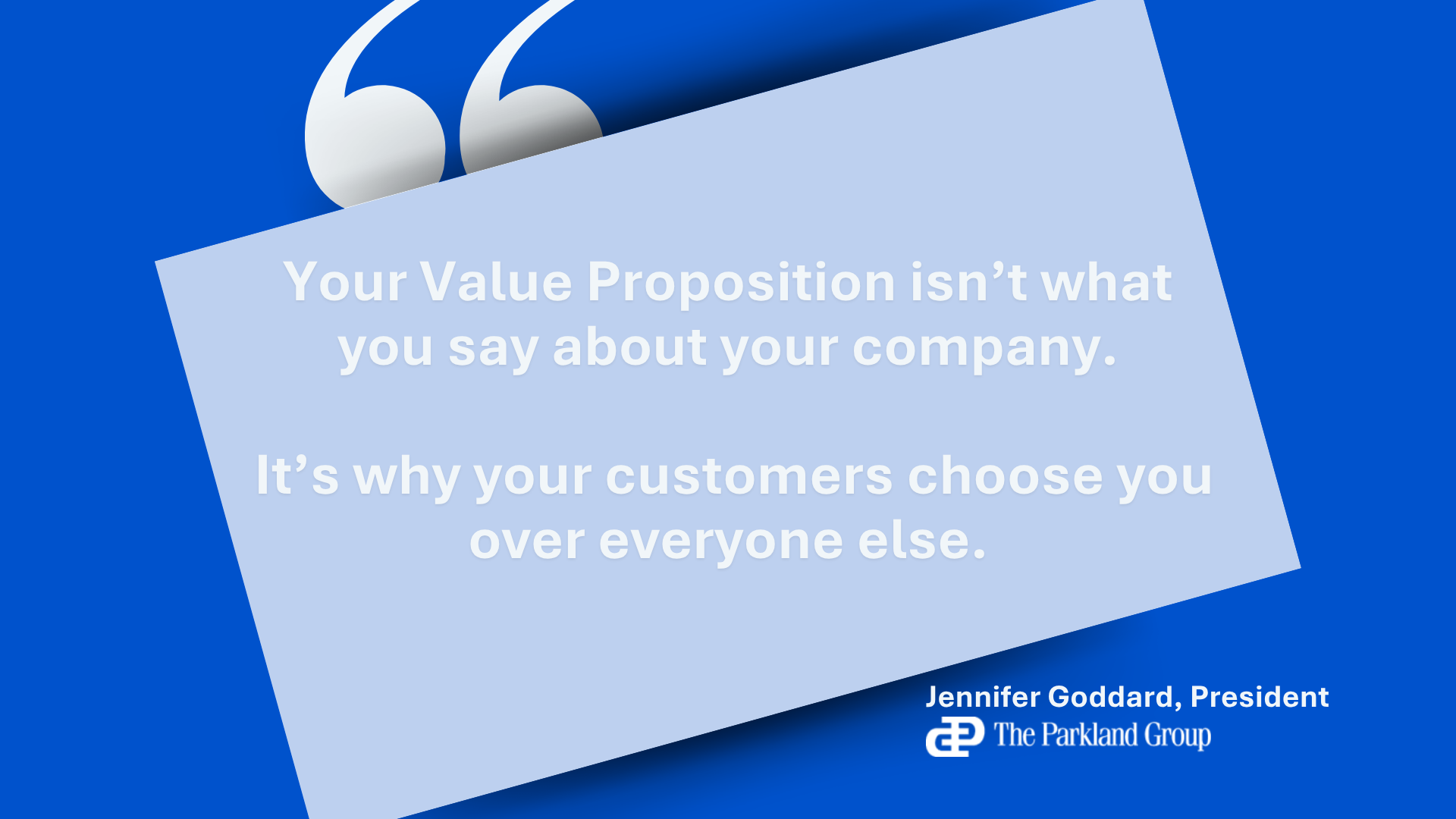 Value Proposition: The 7th of 7 Key Foundations of Strategic Planning