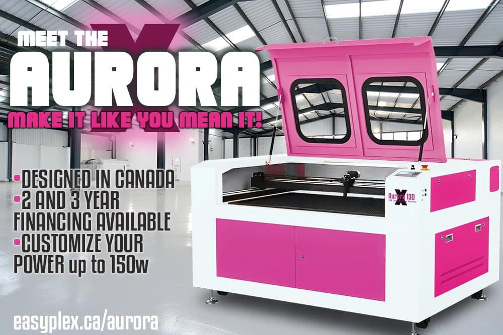 Here&rsquo;s another eye catching example of what kind of look you can add to your workspace. Each aurora Laser is customized to your needs. This color is called Haute Pink.