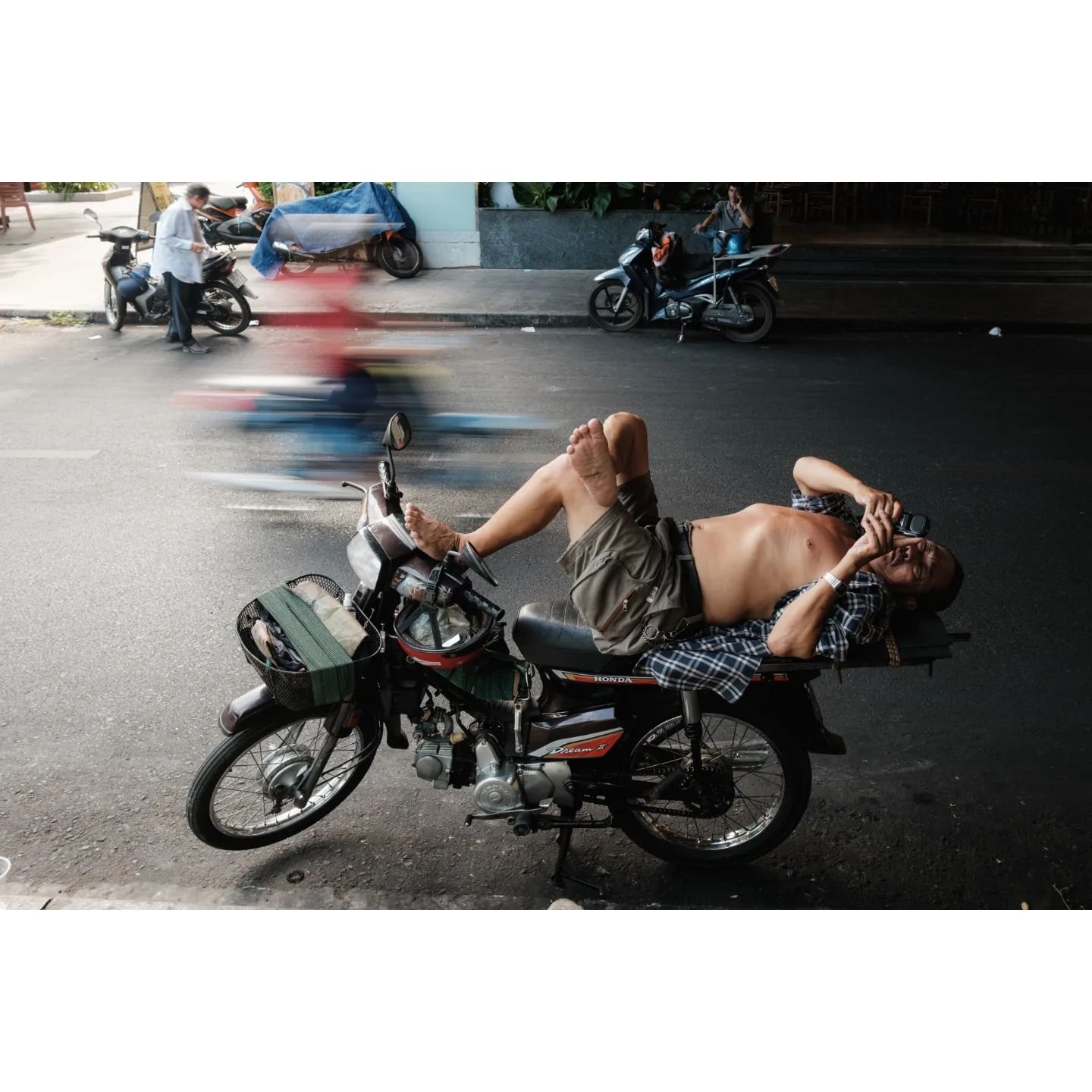 [STREET] Life on motorbikes

Is it an urban legend or are there really more motorbikes than people in Saigon?
.
.
.
#saigon #MyVietnam #cholon #streetstyle #tet #vietnamstreets #life_is_street #myspc #vietnamisawesome #friendsinstreets #streethunters