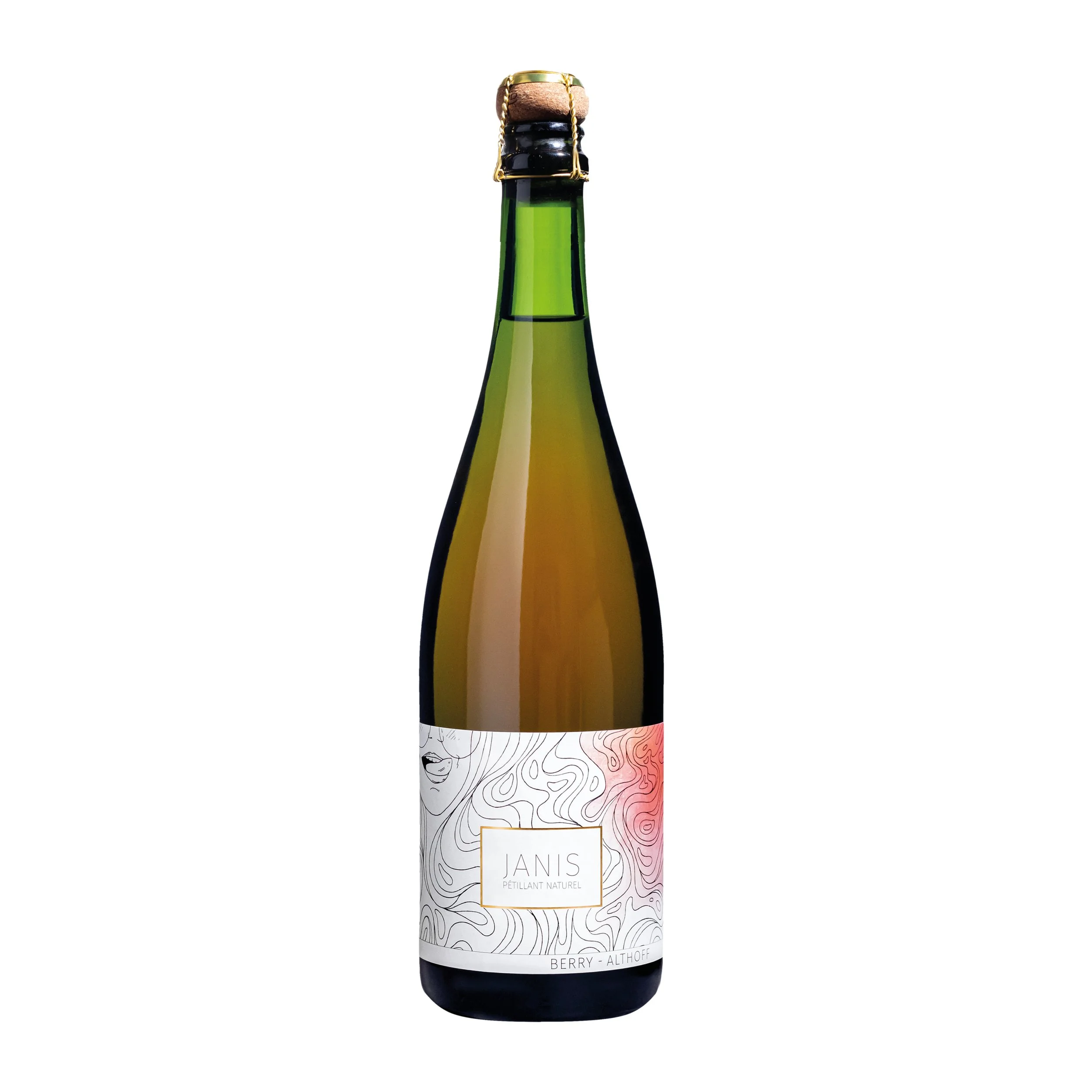 Janis 2024 75cl Vin Méthode Ancestrale Rosé