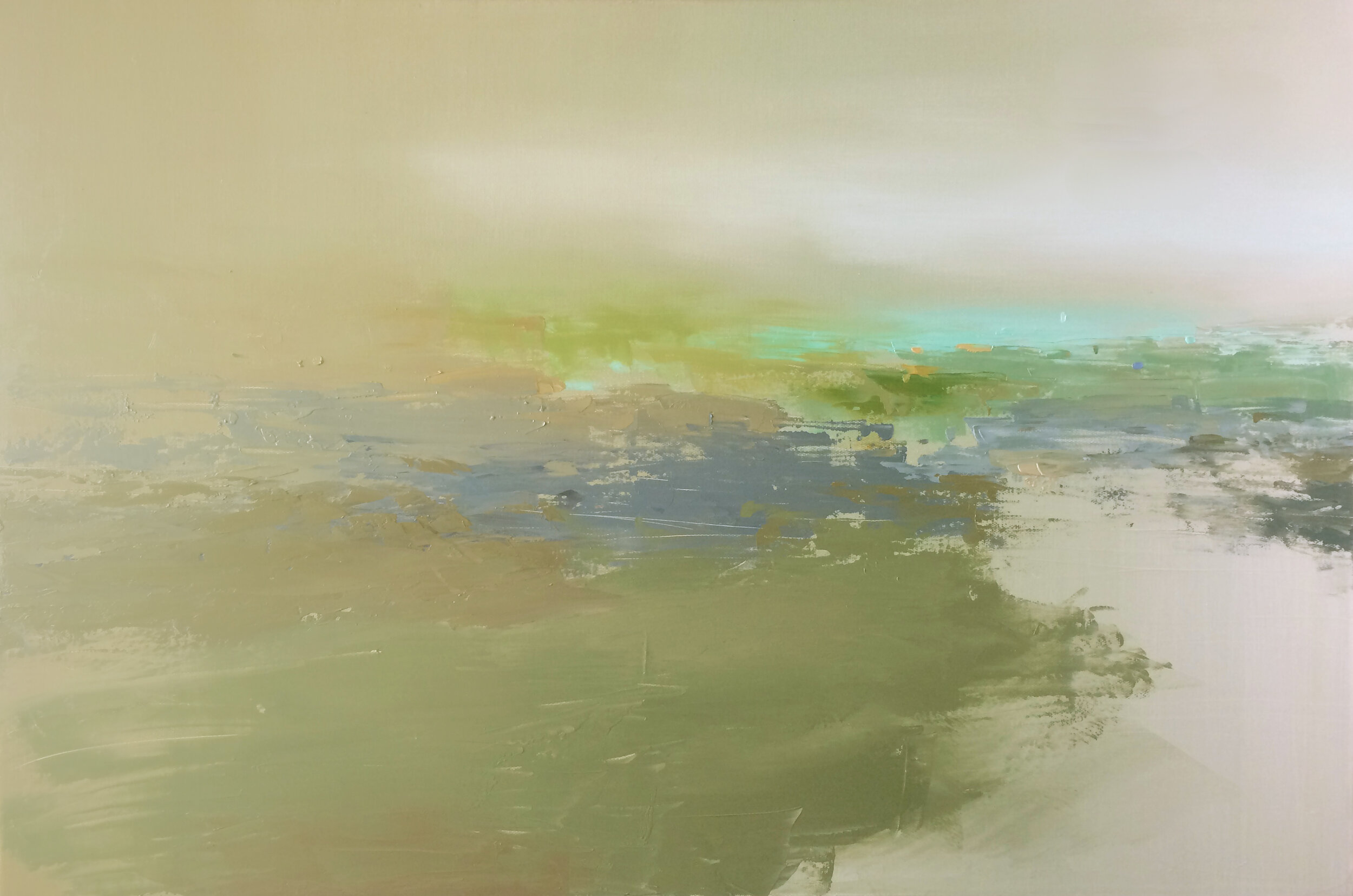 Another Place no.1
Melanie Max
Oil on deep edge canvas 51x76cm
£680