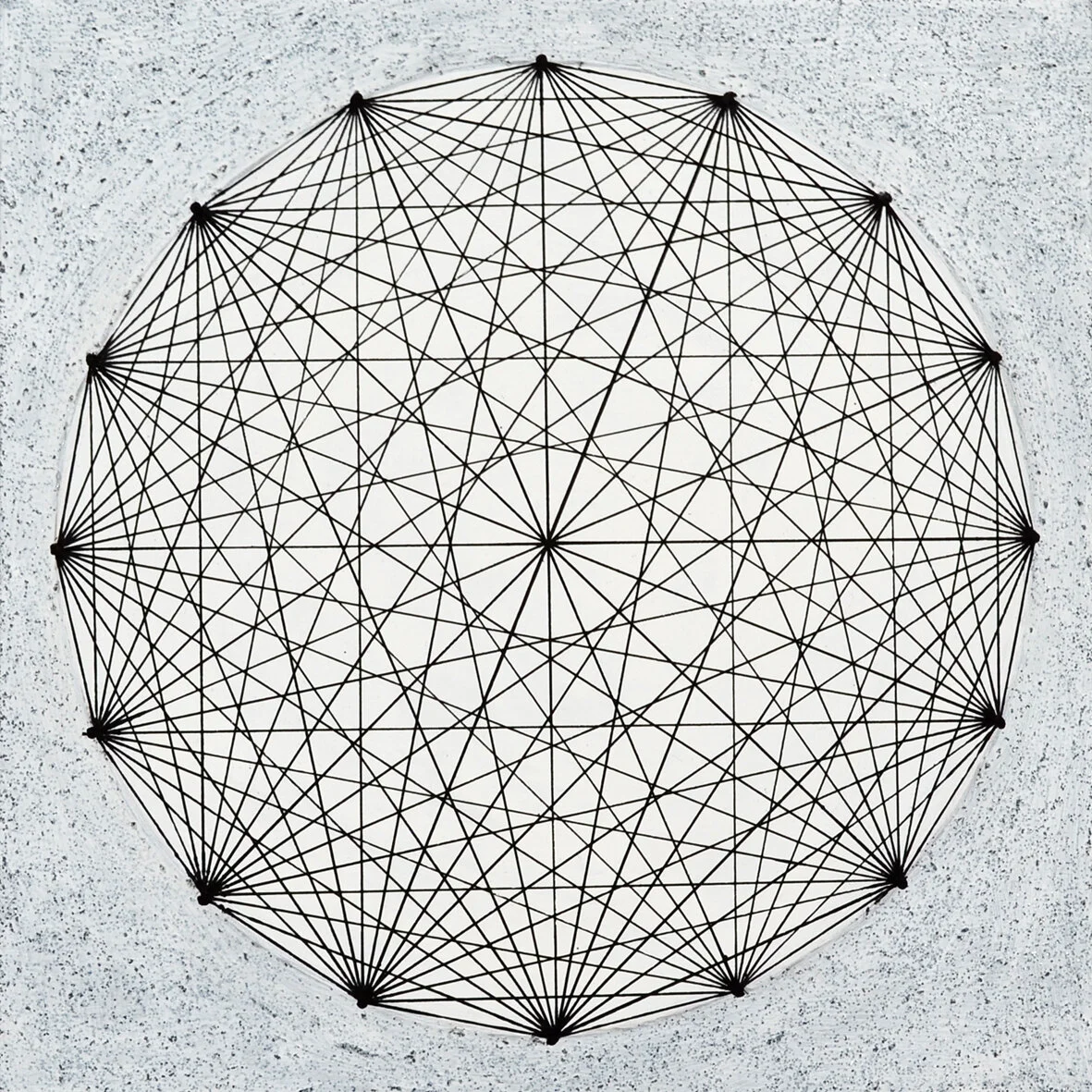 Synthesis I 
Clare Crouchman
Mixed Media on Panel 
Framed 30 x 30 cm