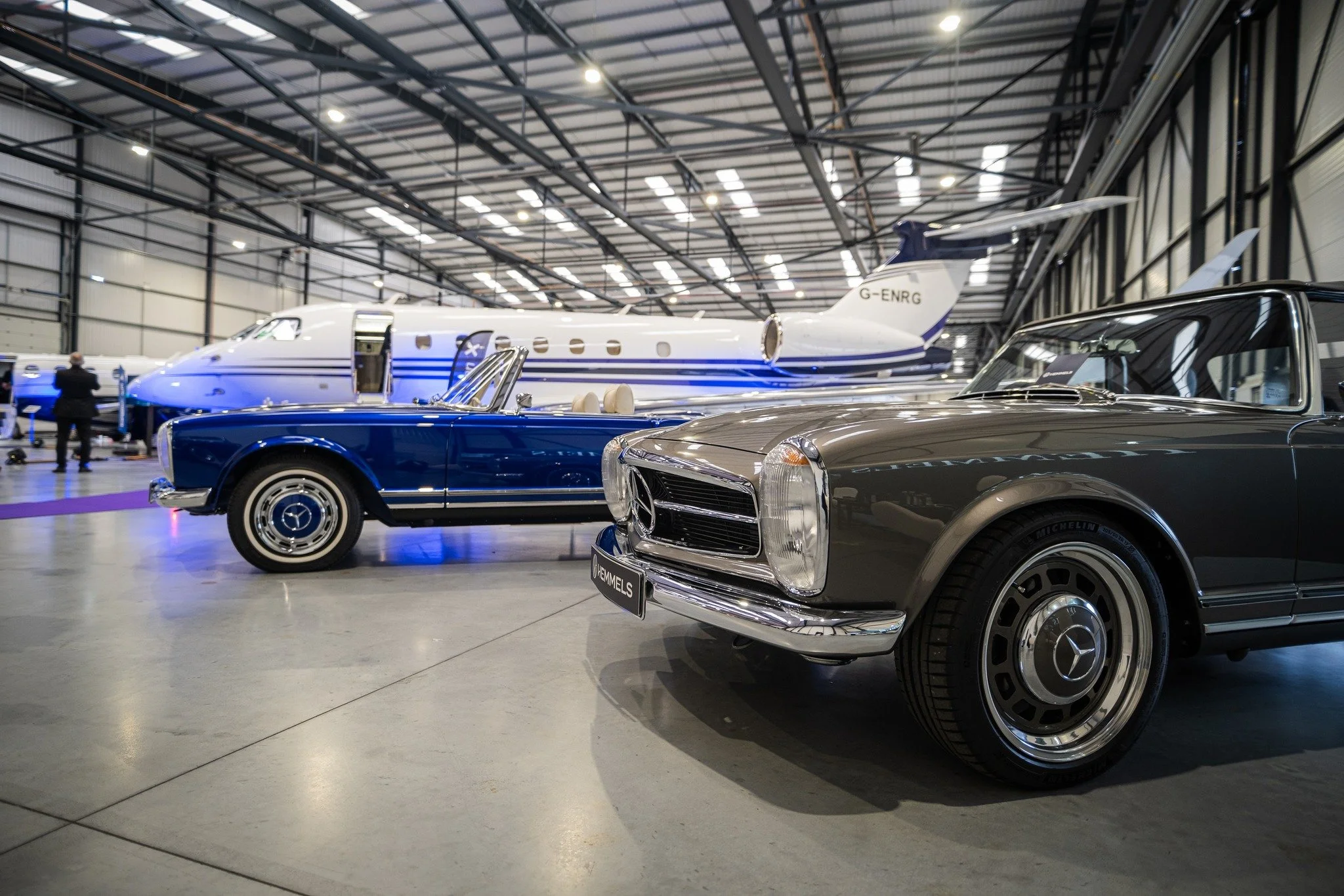 A nice transport collection. Just missing a 300SL, 190SL and perhaps a Space Shuttle to complete the look.