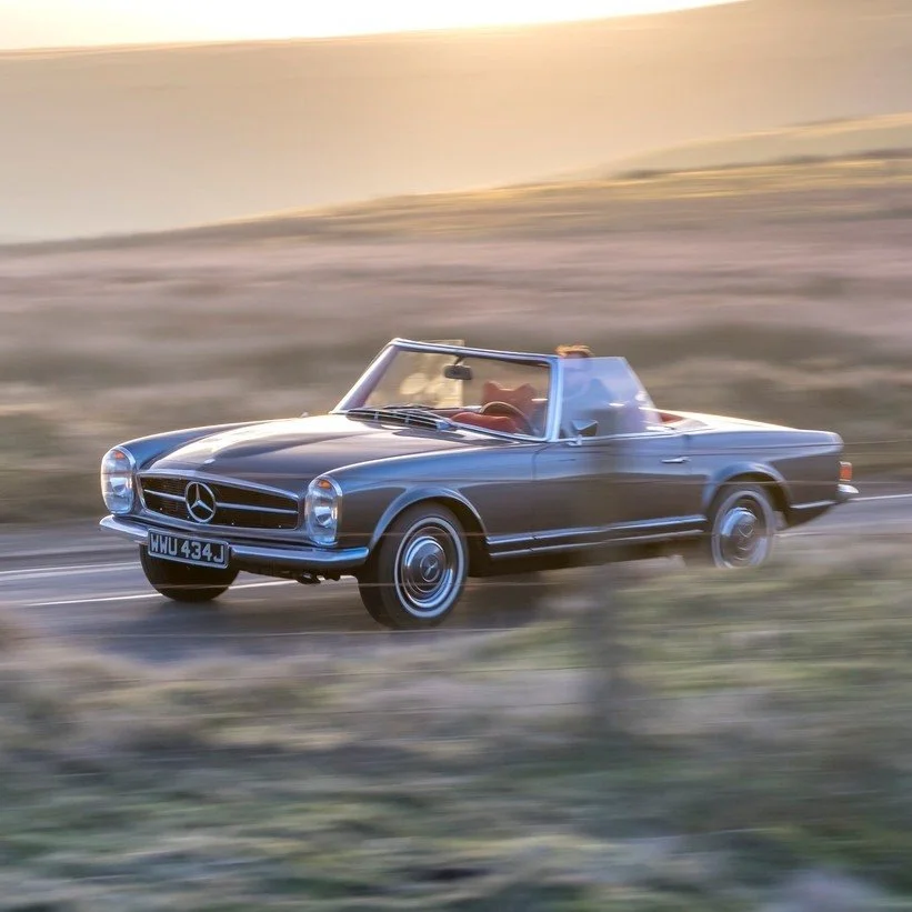 USA - This stunning Hemmels classic is now in the USA and available for immediate acquisition. Now you an avoid tariffs and production time with this ready-to-go Pagoda, finished in Anthracite with Red interior.  An exceptional opportunity for our Am