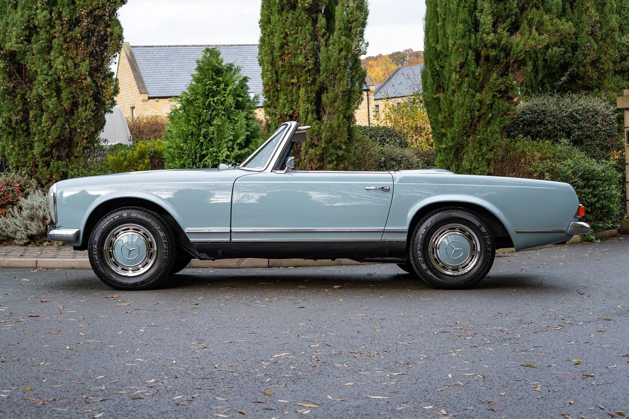 Adios. We're sad to see this Horizon Blue Pagoda leave us, but very happy to welcome a new client to Hemmels. Ask us about creating your dream classic.