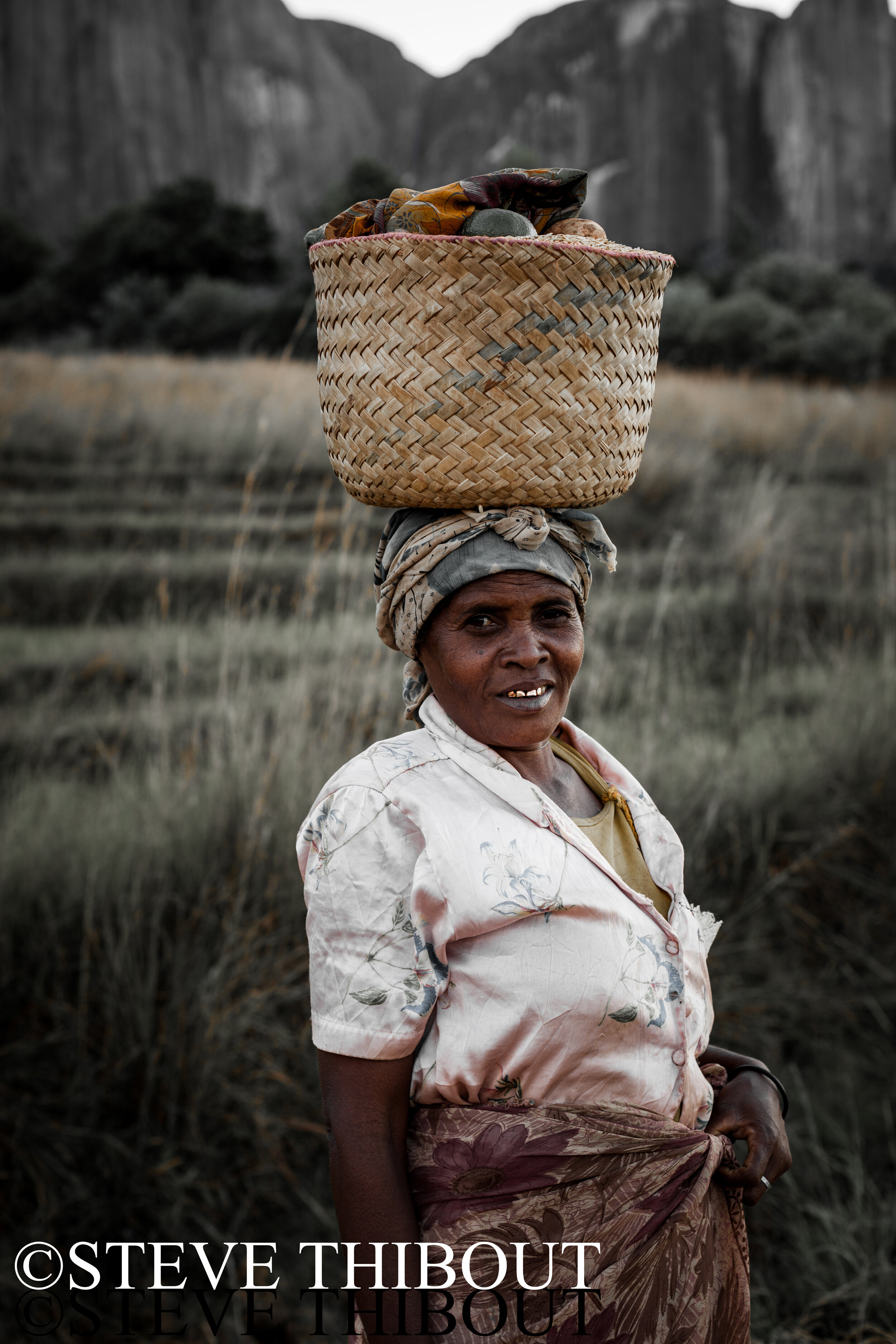 Portrait de malgache