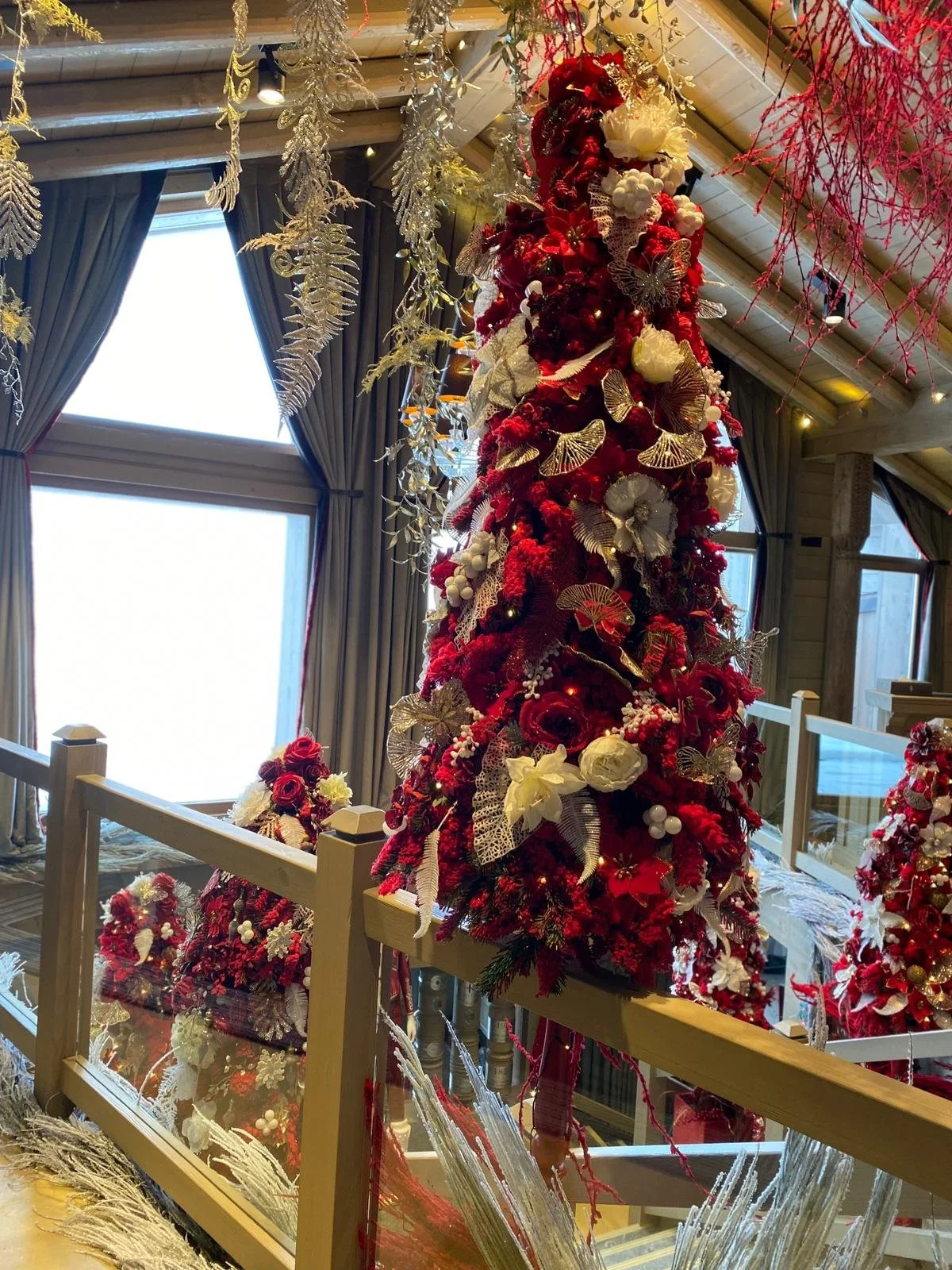 Le sapin design pour un palace à Courchevel 1850