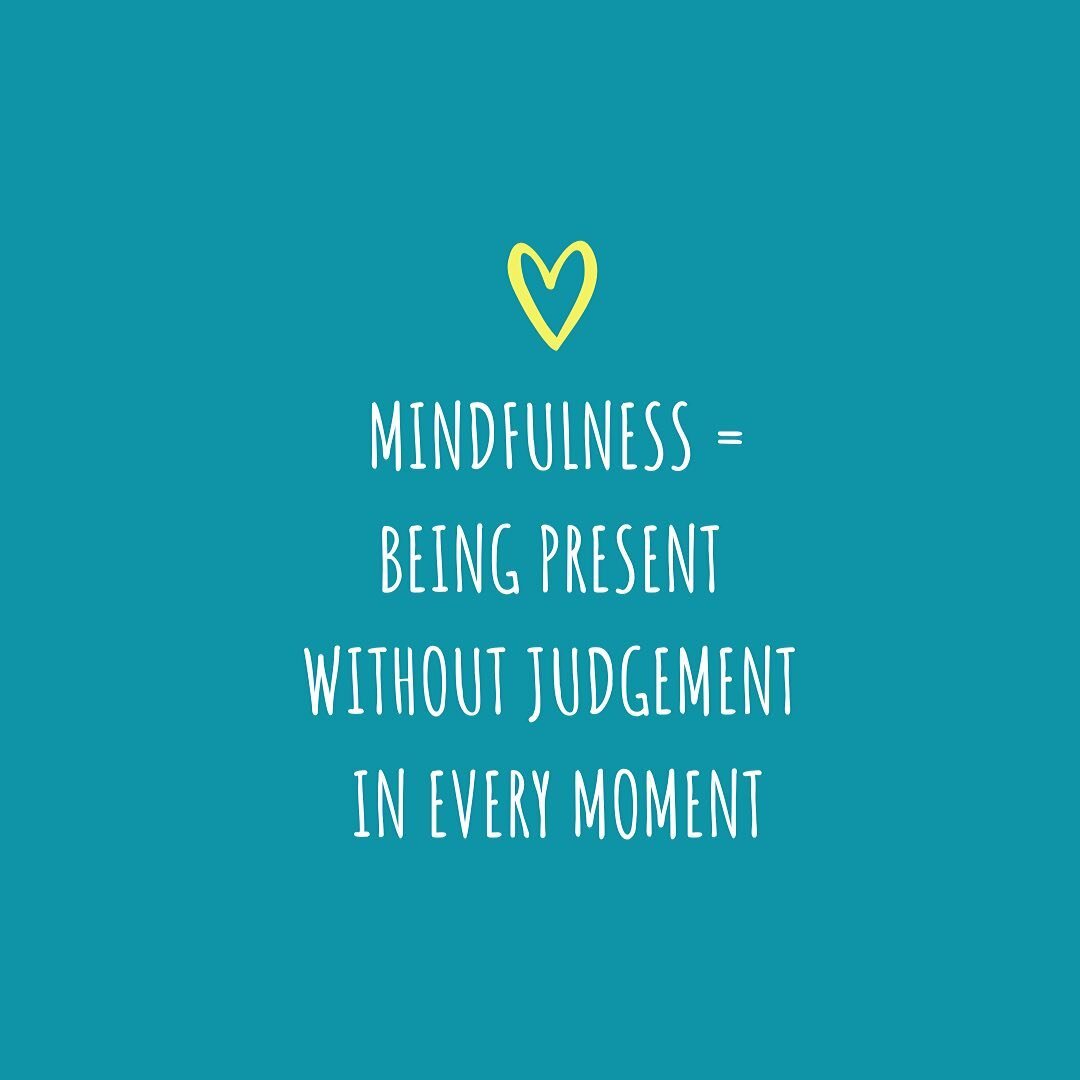 How do you bring yourself back to the present when your brain is full of worries and thoughts?

I know when things get busy with work and life, I can find it hard to bring myself into the present moment. My mind is often thinking about the next thing