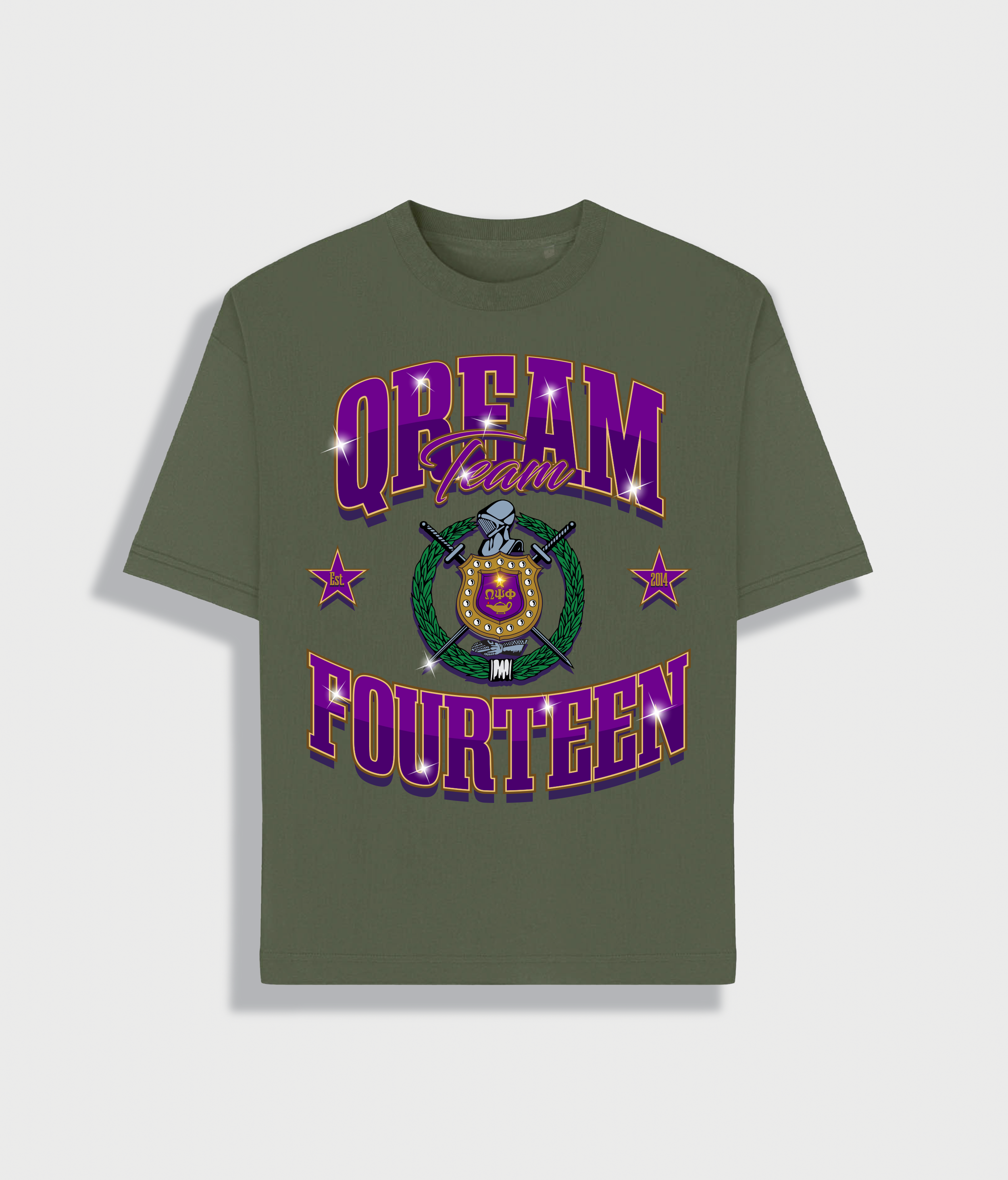 Qream-Team-14-Tee-Green.png