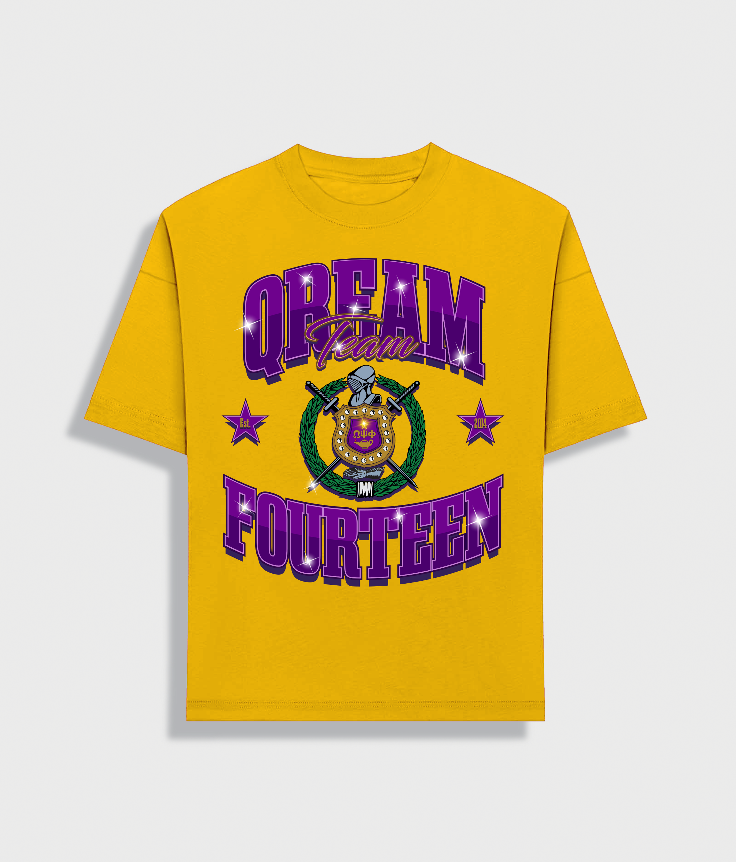 Qream-Team-14-Tee-Gold.png